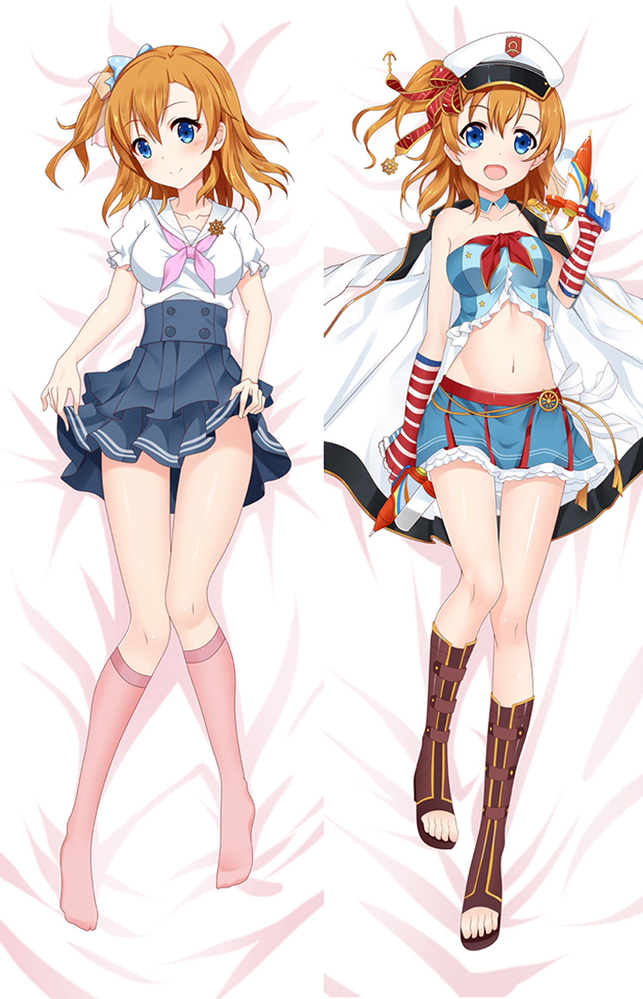 Honoka Kousaka from Love Live dakimakura cover