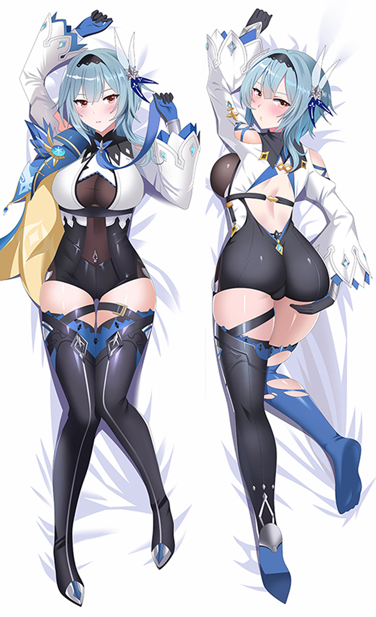 Eula from Genshin Impact dakimakura cover