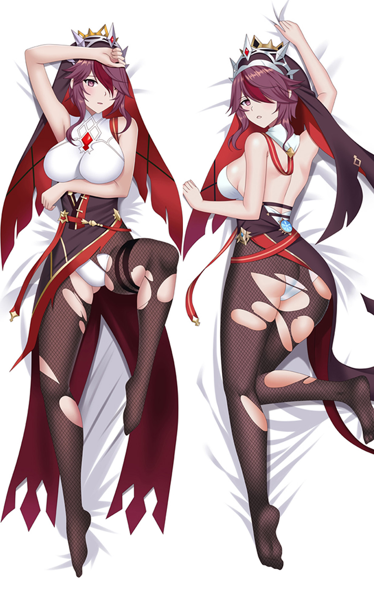 Rosaria from Genshin Impact dakimakura cover