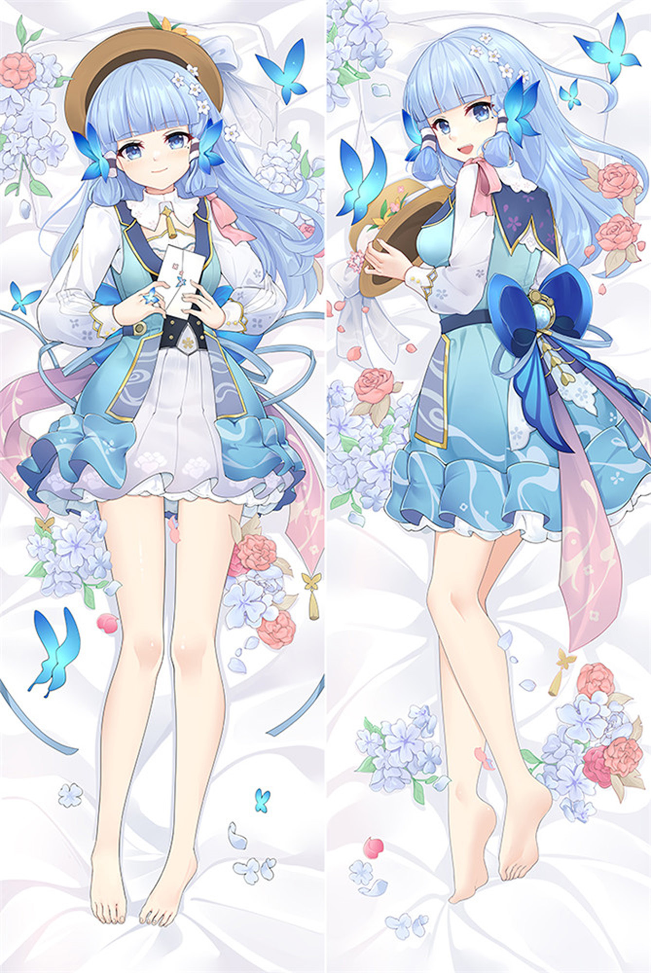 Kamisato Ayaka from Genshin Impact dakimakura cover