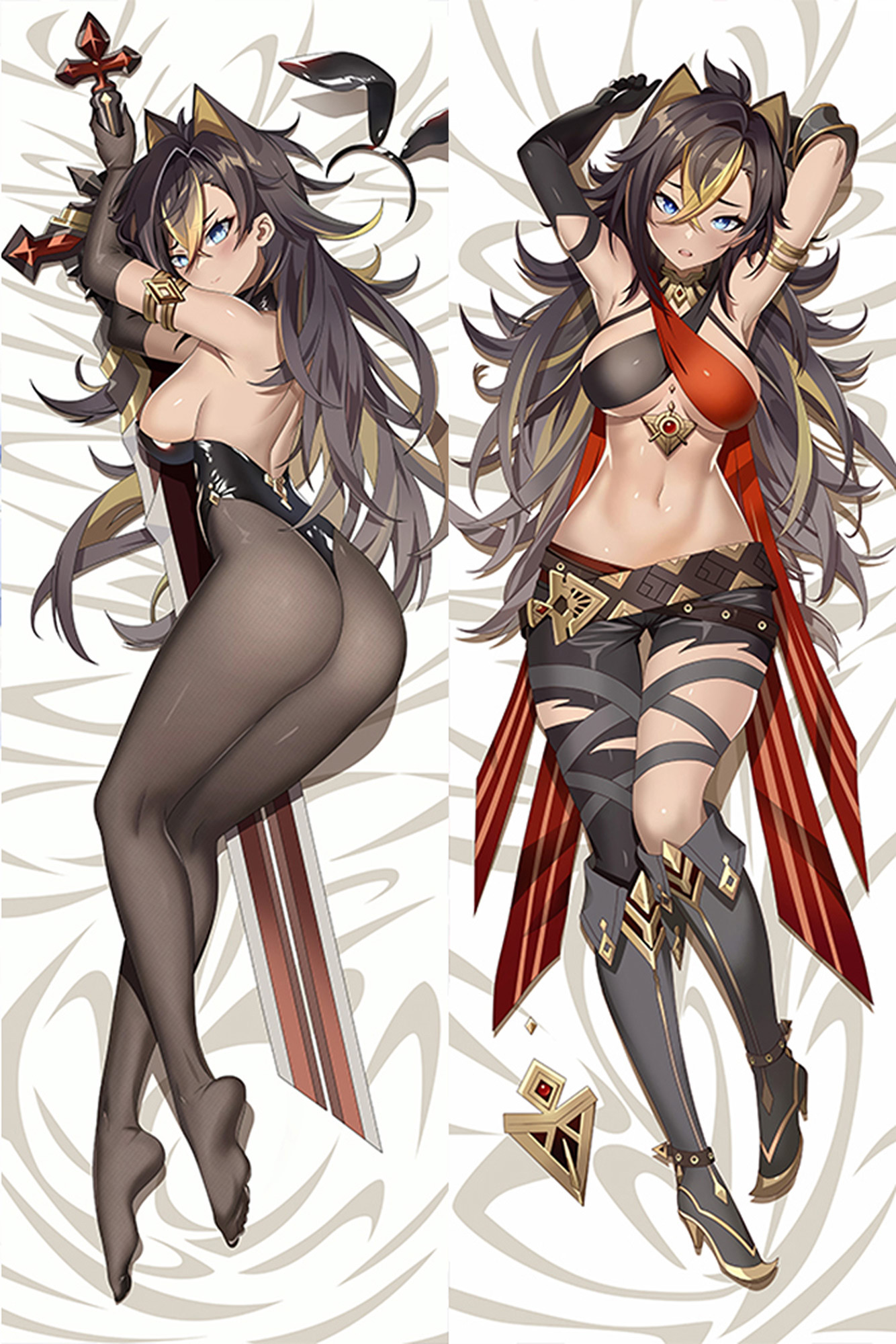 Dehya from Genshin Impact dakimakura cover