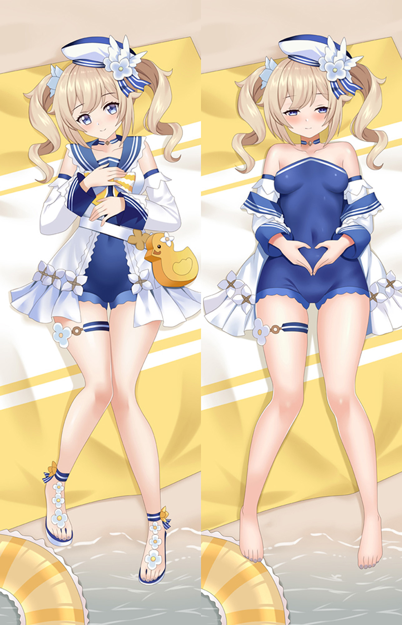 Barbara from Genshin Impact dakimakura cover