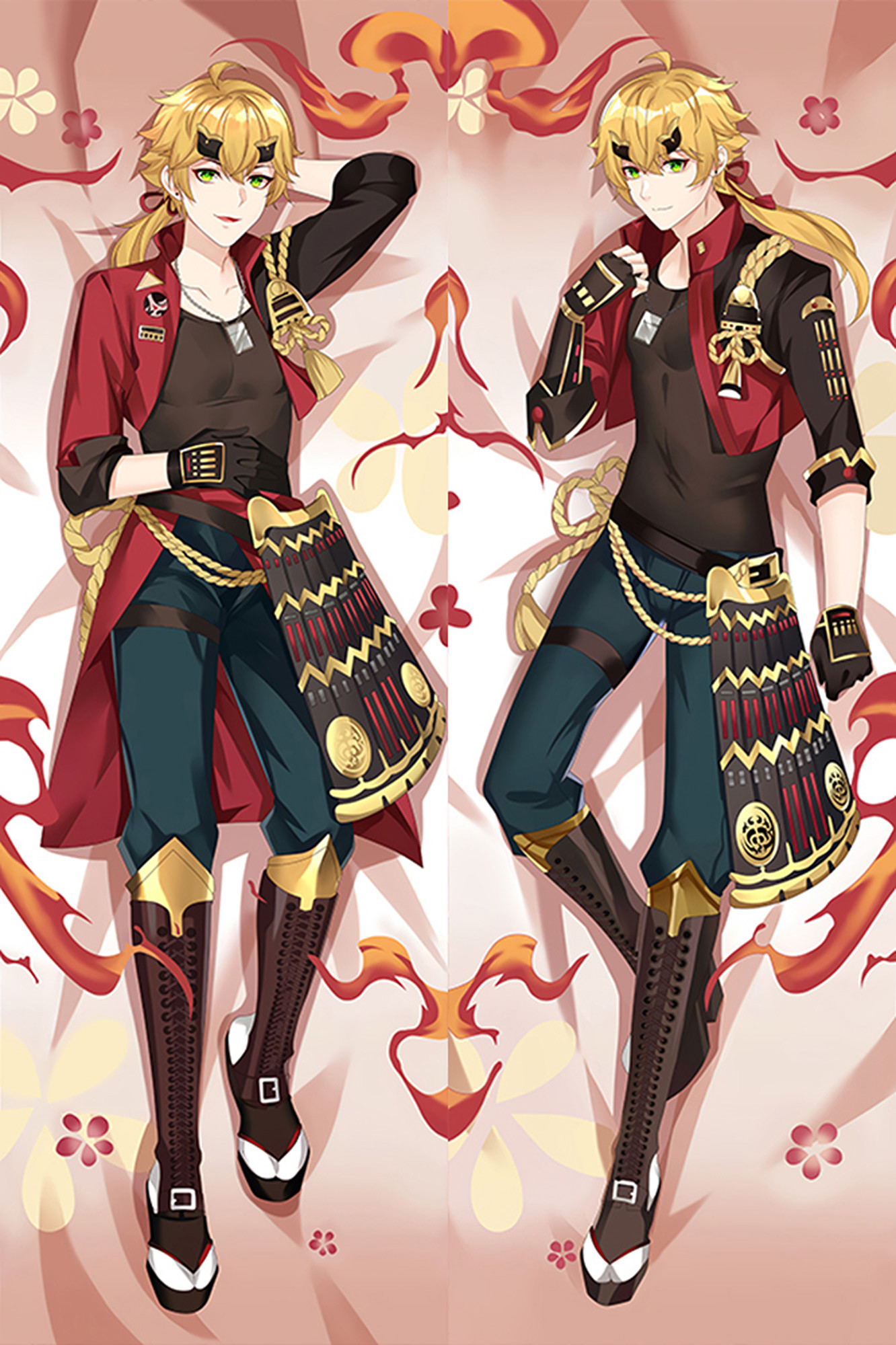 Thoma from Genshin Impact dakimakura cover