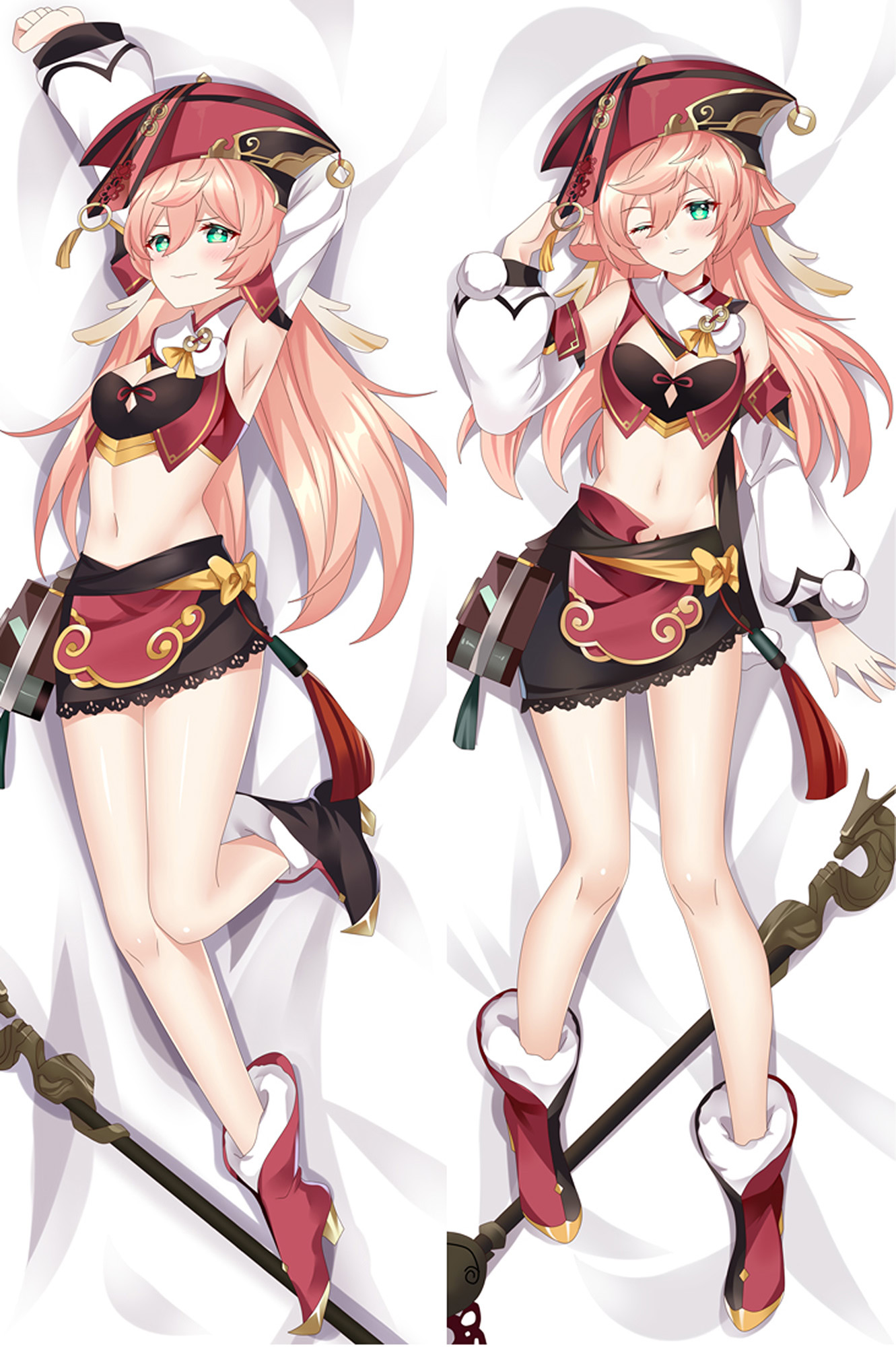 Yanfei from Genshin Impact dakimakura cover