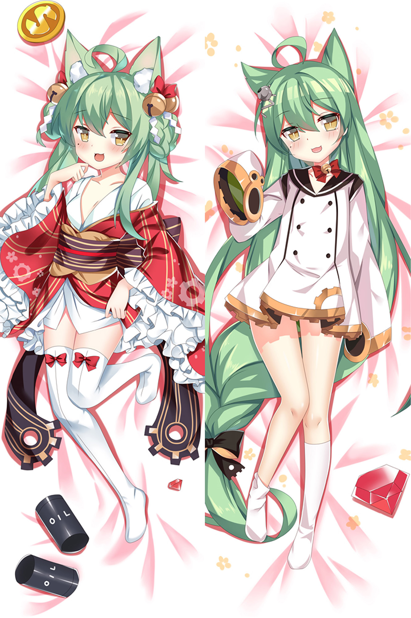 Akashi from Azur Lane dakimakura cover