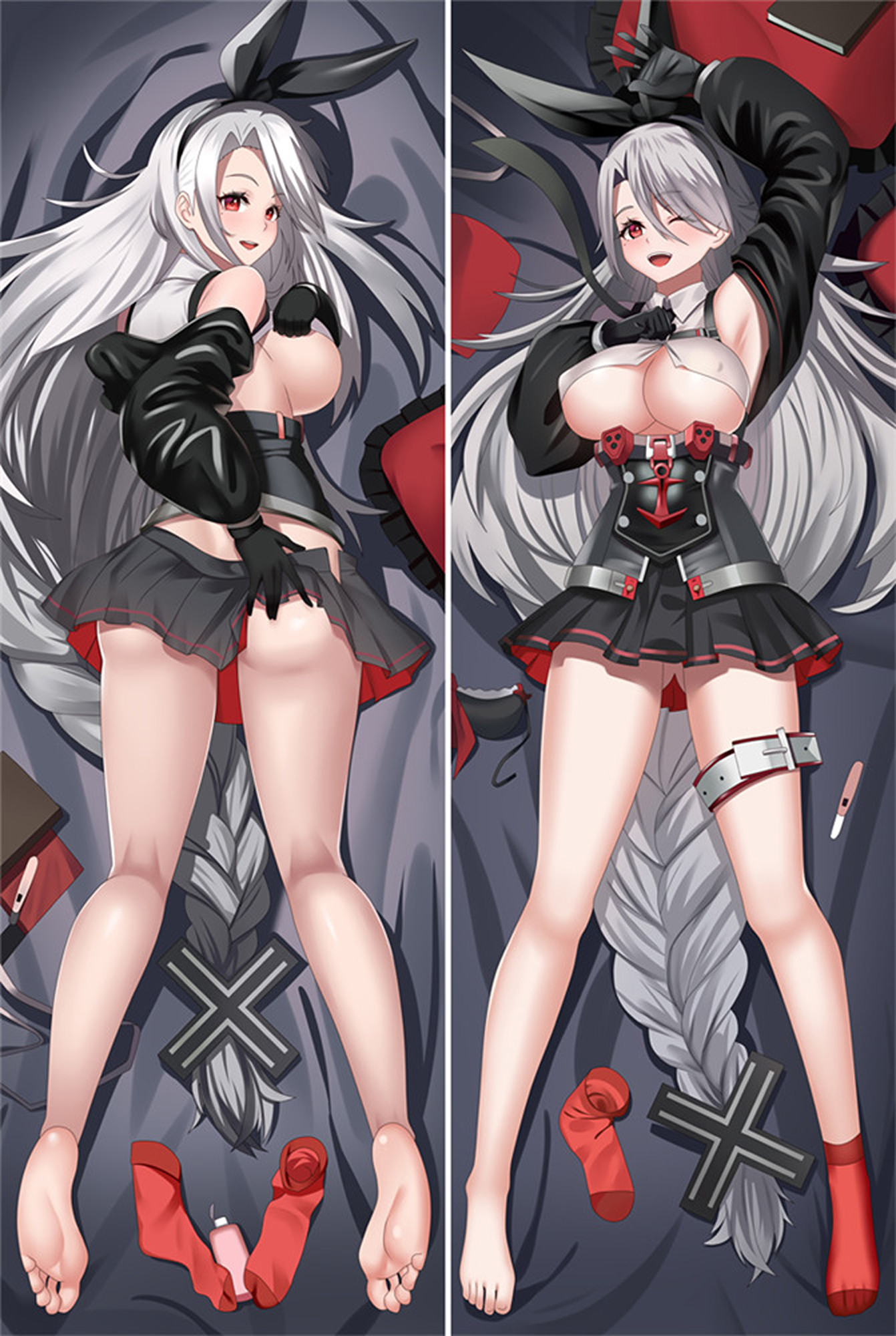 Prinz Heinrich from Azur Lane dakimakura cover