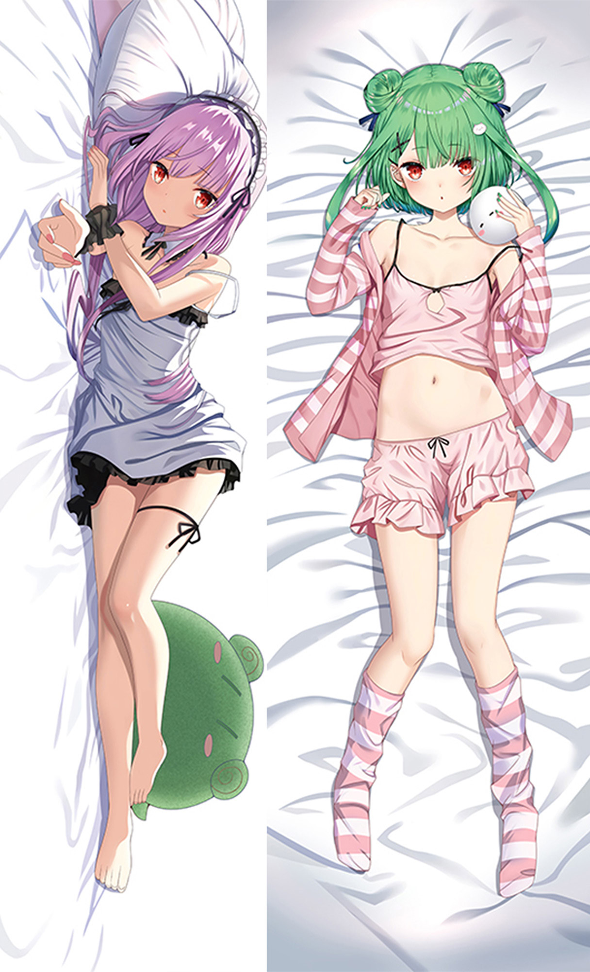 Uruha Rushia from Vtuber Hololive dakimakura cover
