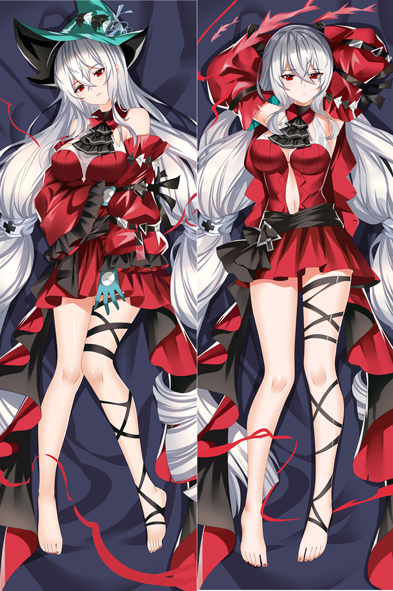 Skadi from Arknights dakimakura cover