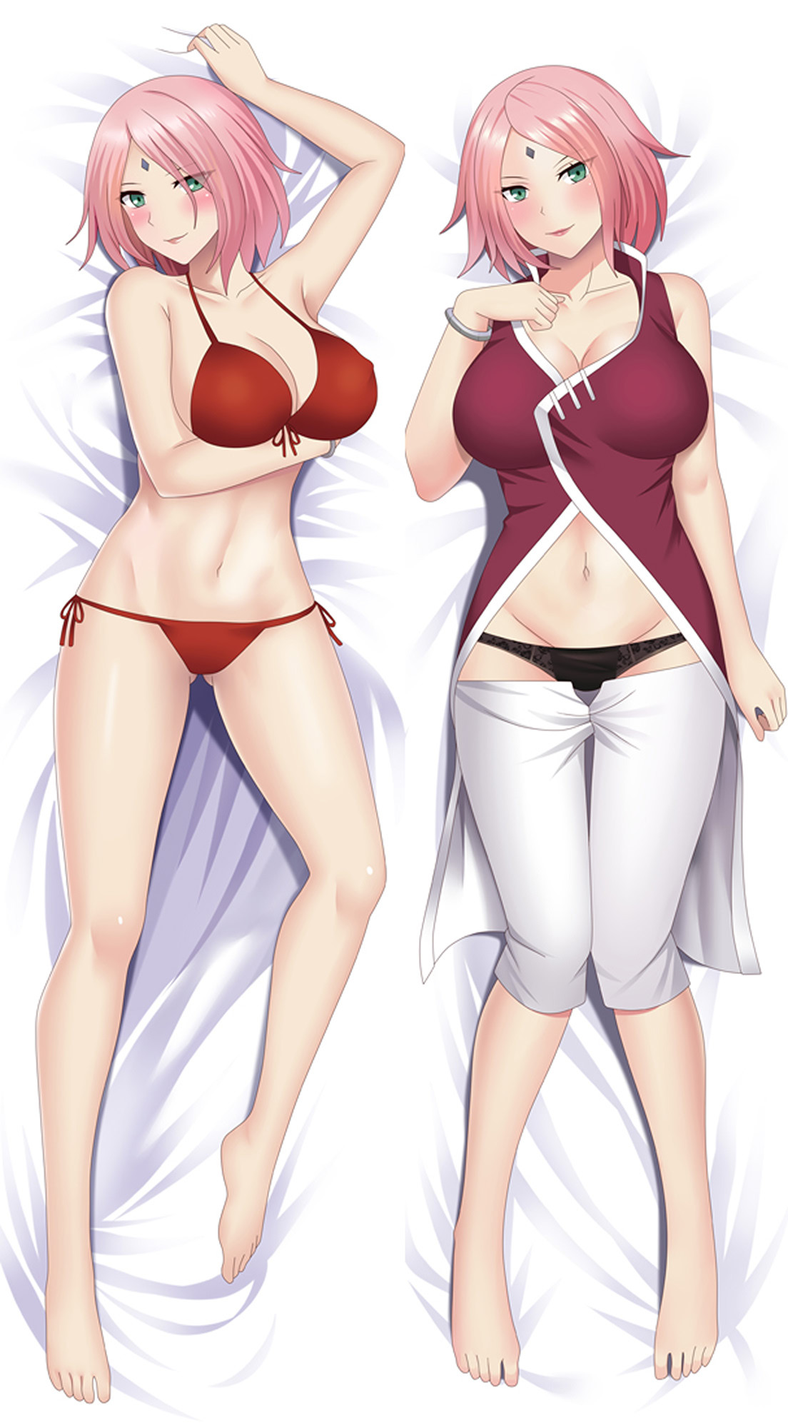 Haruno Sakura from Naruto dakimakura cover