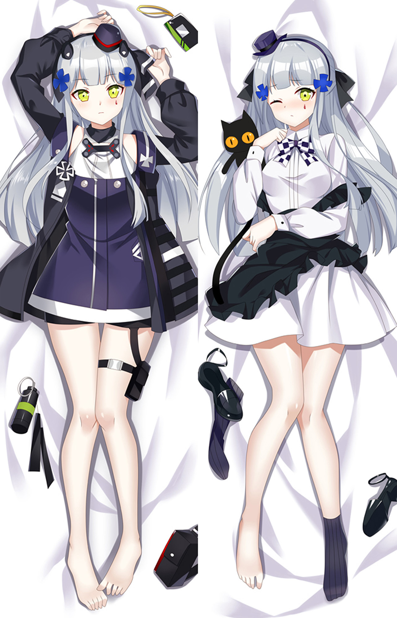 HK416 from Girls Frontline dakimakura cover