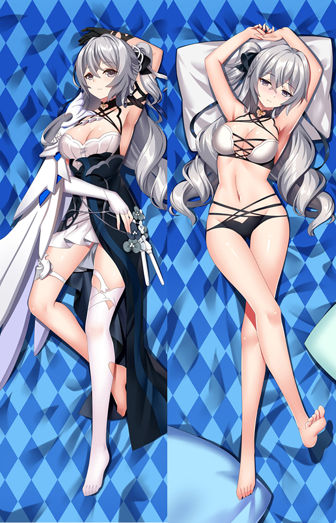 Bronya Zaychik from Honkai Impact dakimakura cover