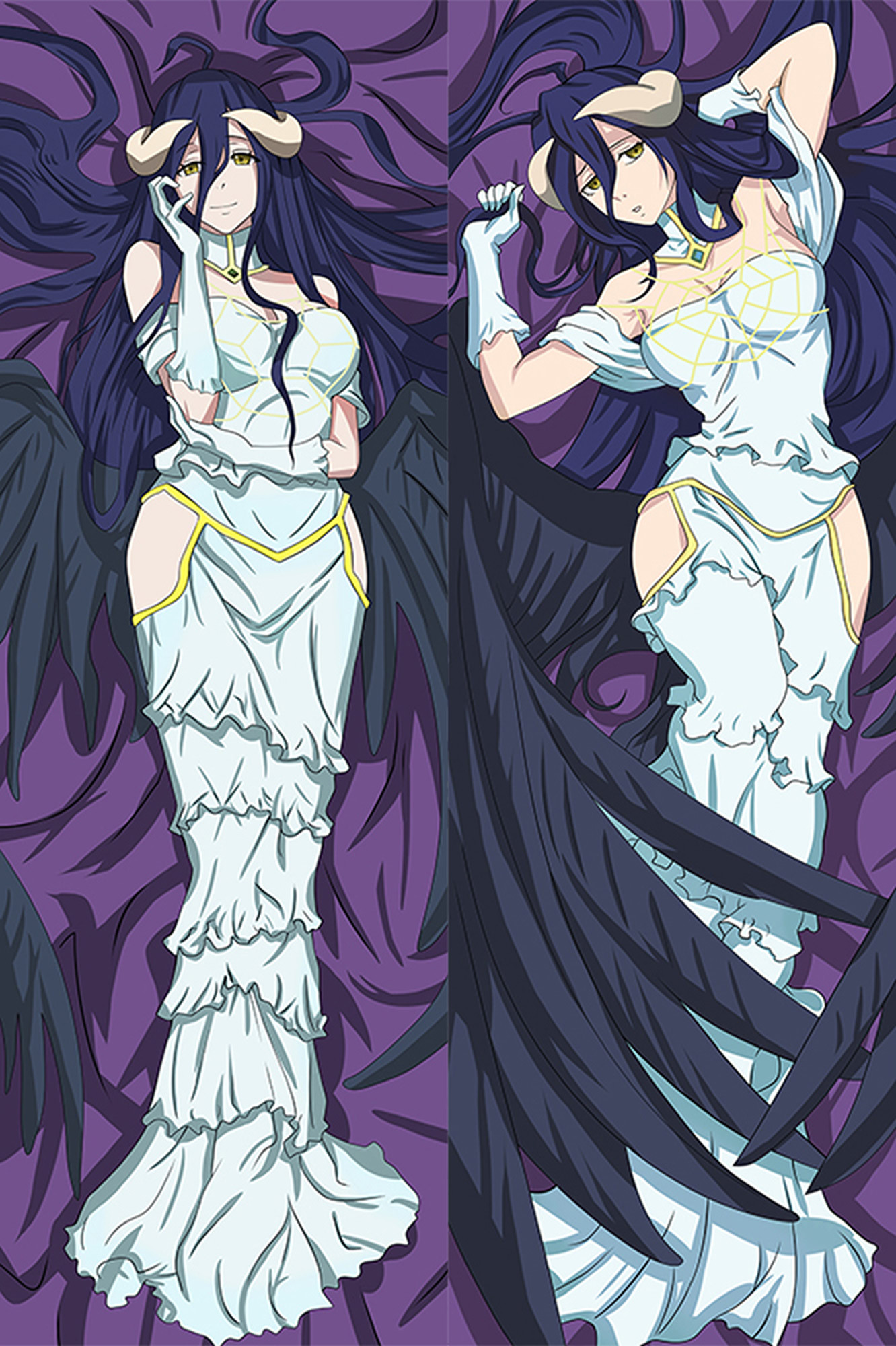 Albedo from Overlord dakimakura cover