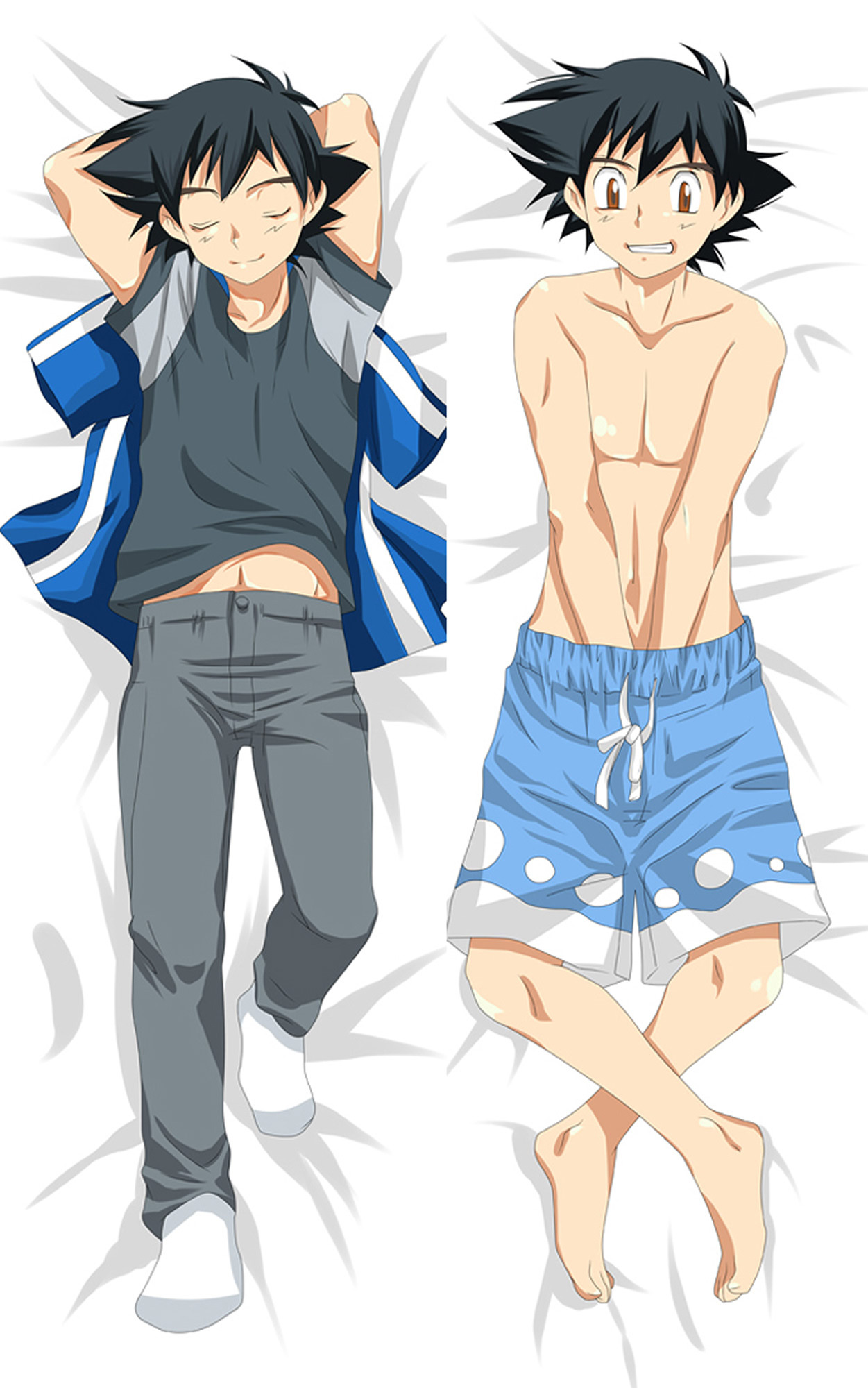 Ash Ketchum from Pokemon dakimakura cover