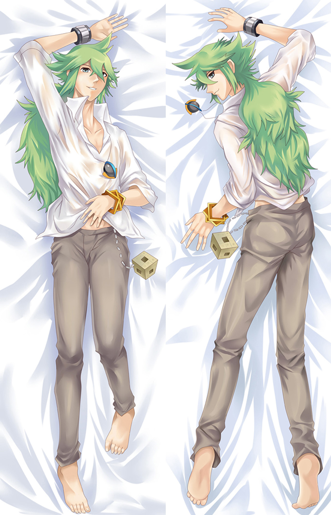 N from Pokemon dakimakura cover