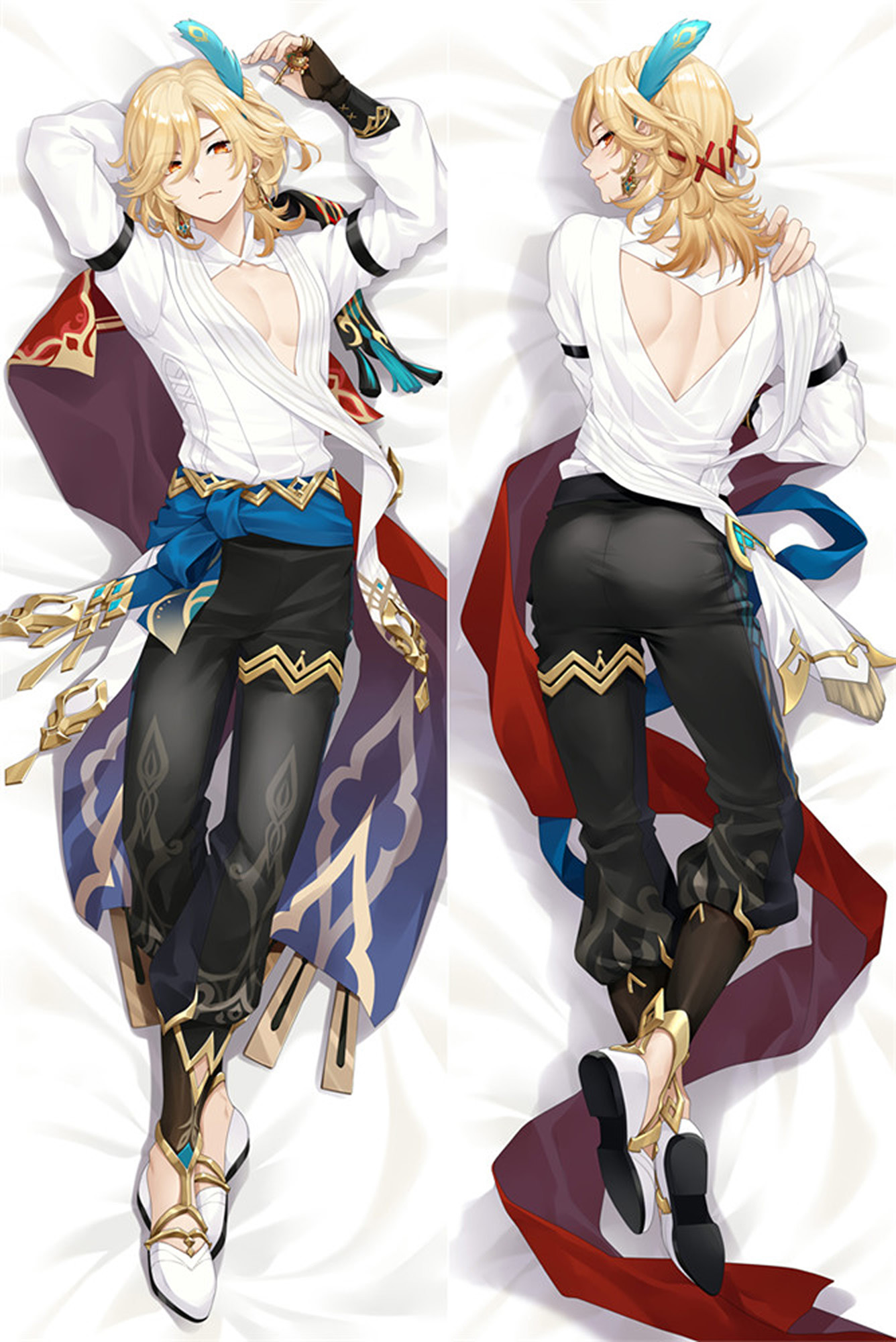 Kaveh from Genshin Impact dakimakura cover
