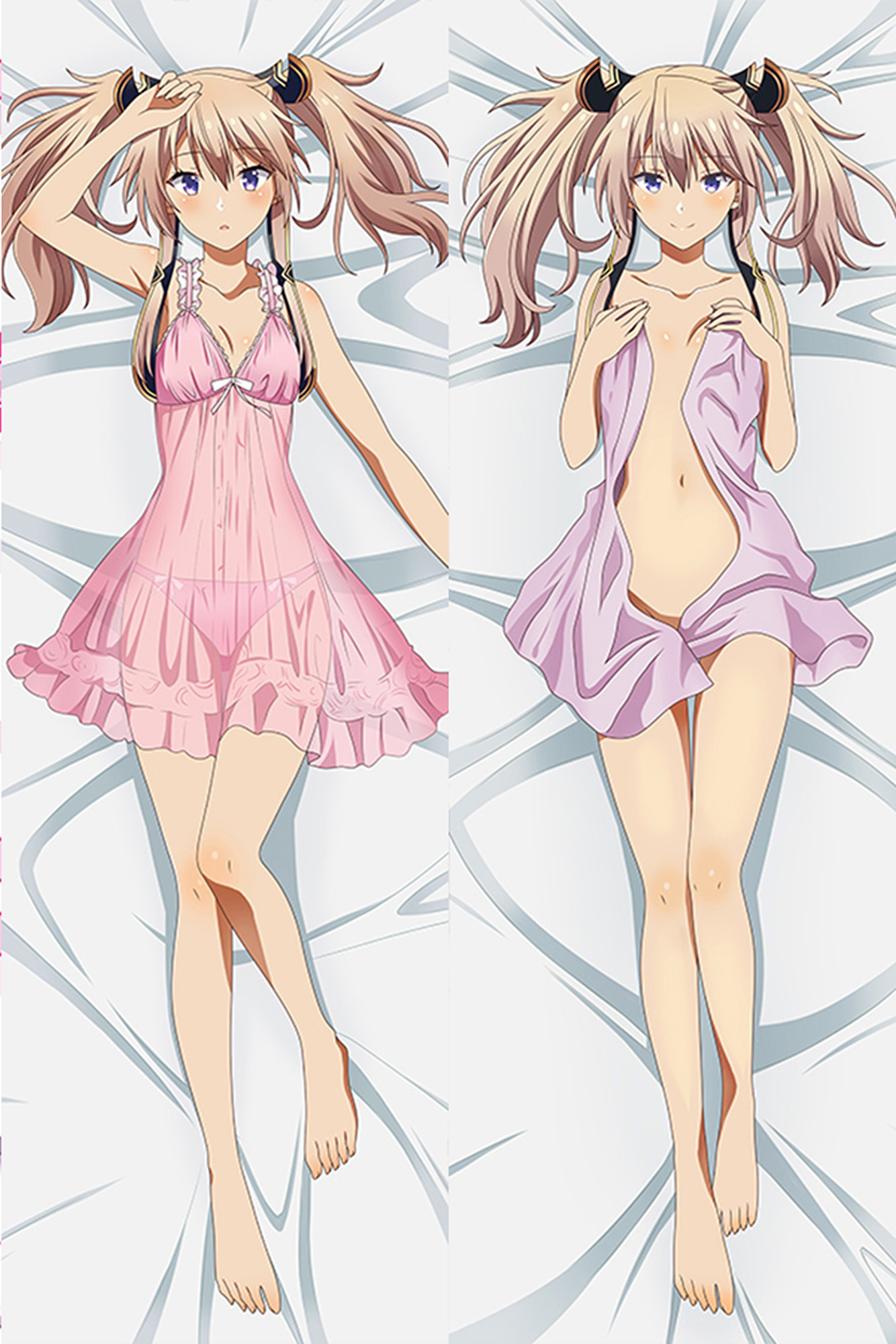 Sasha Necron from Misfit of Demon King Academy dakimakura cover