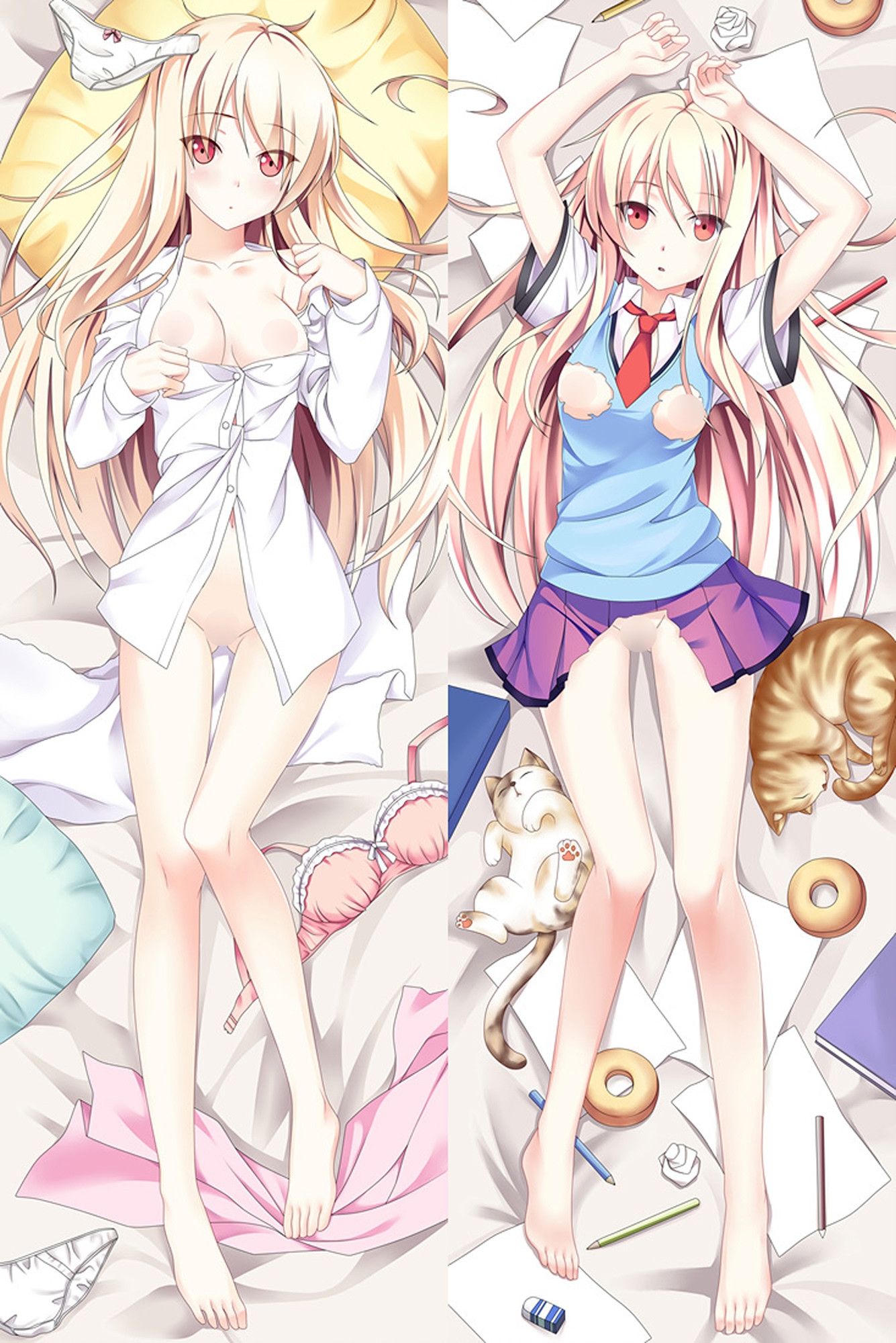 Mashiro Shiina from The Pet Girl of Sakurasou 18+ dakimakura cover