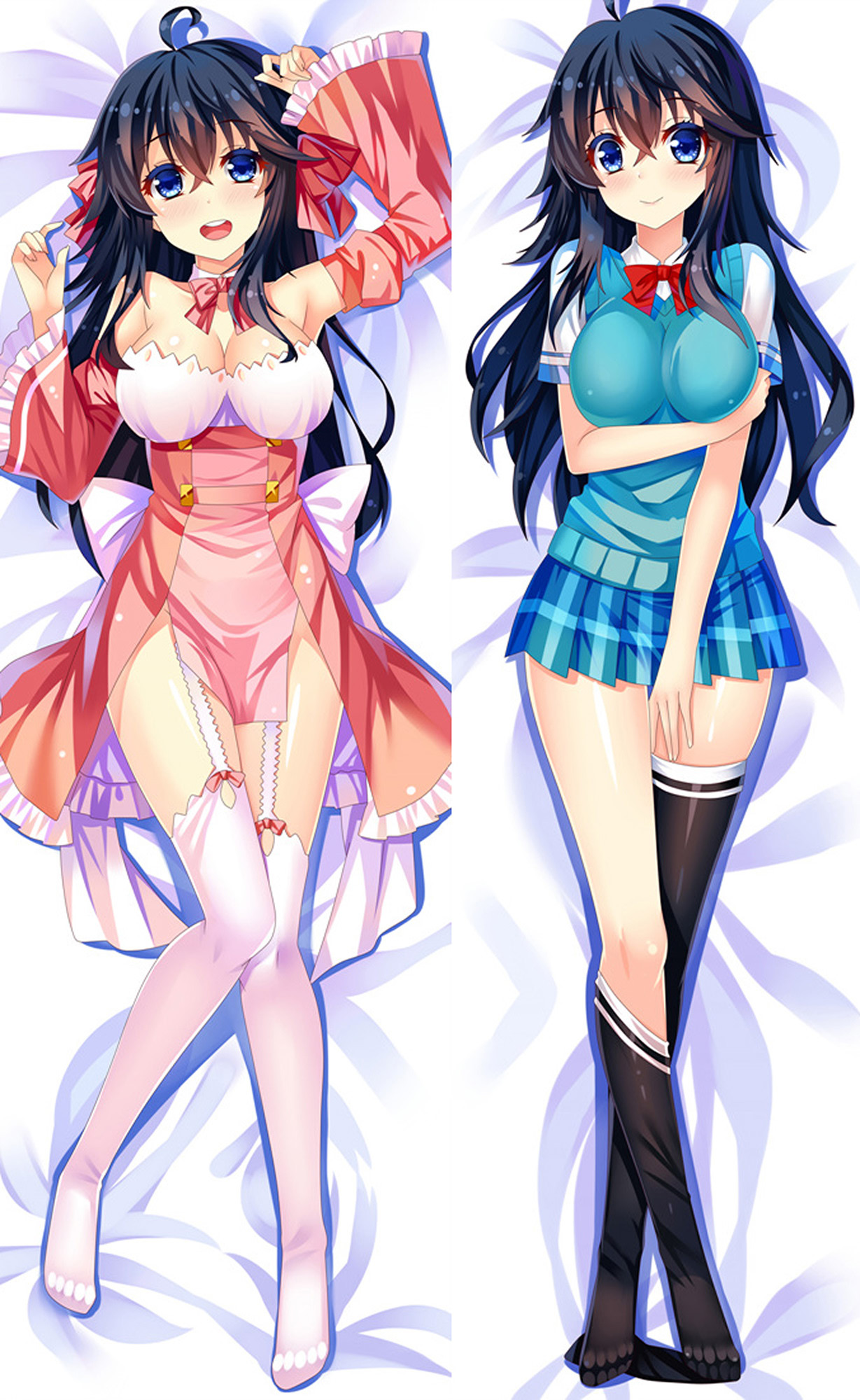 Ako Tamaki from And you thought there is never a girl online dakimakura cover