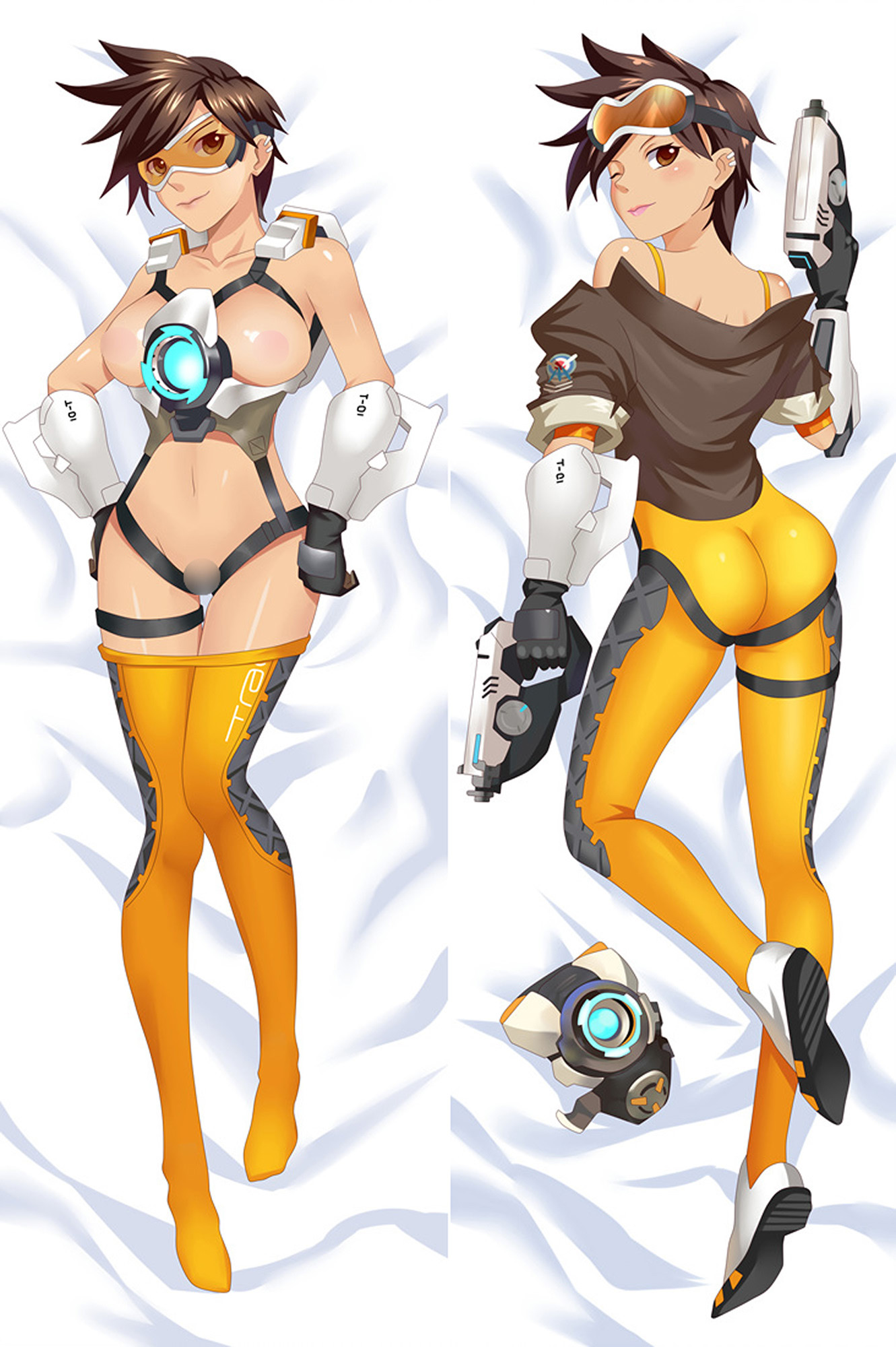 Tracer from Overwatch 18+ dakimakura cover
