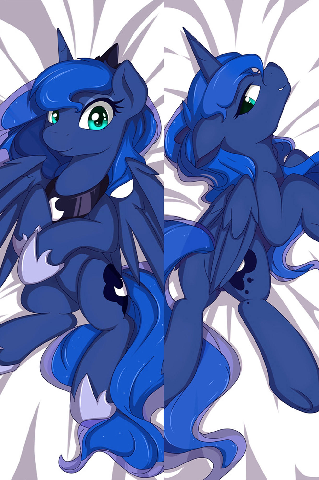 Luna from My Little Pony dakimakura cover