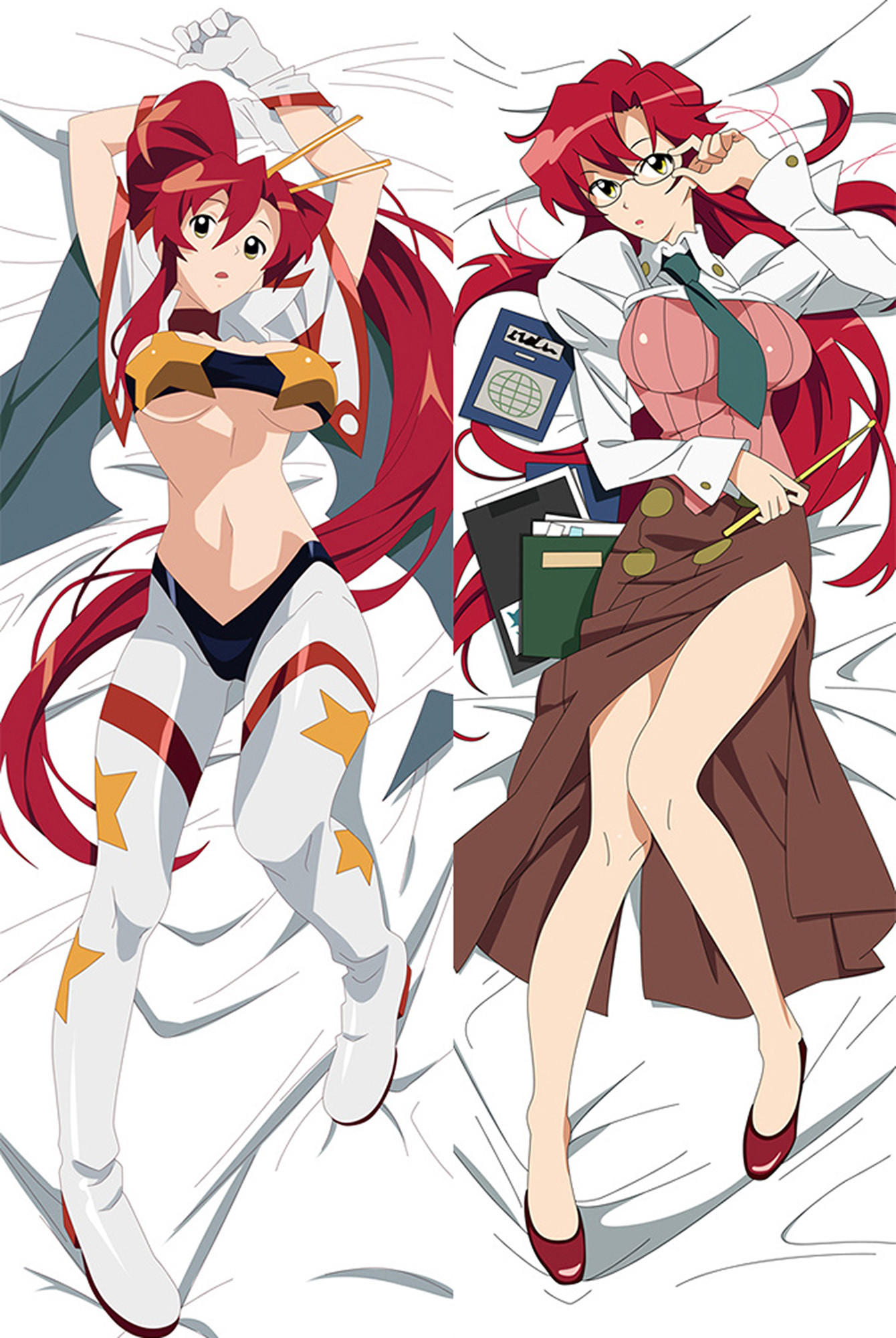 Yoko Littner from Tengen Toppa Gurren Lagann dakimakura cover