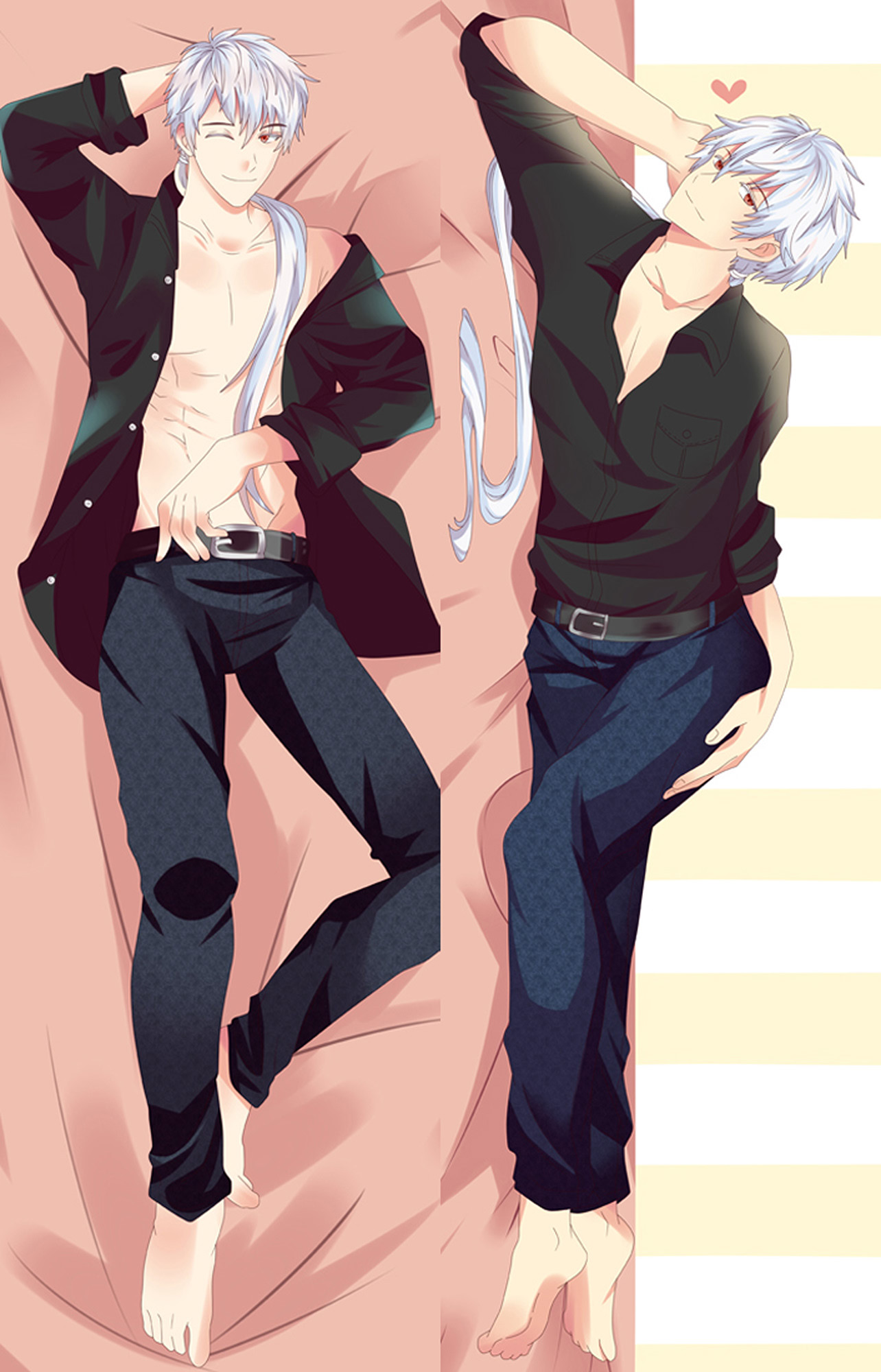 Zen from Mystic Messenger dakimakura cover