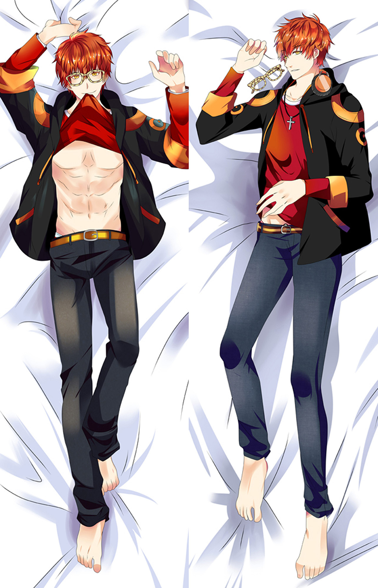 Saeyoung from Mystic Messenger dakimakura cover