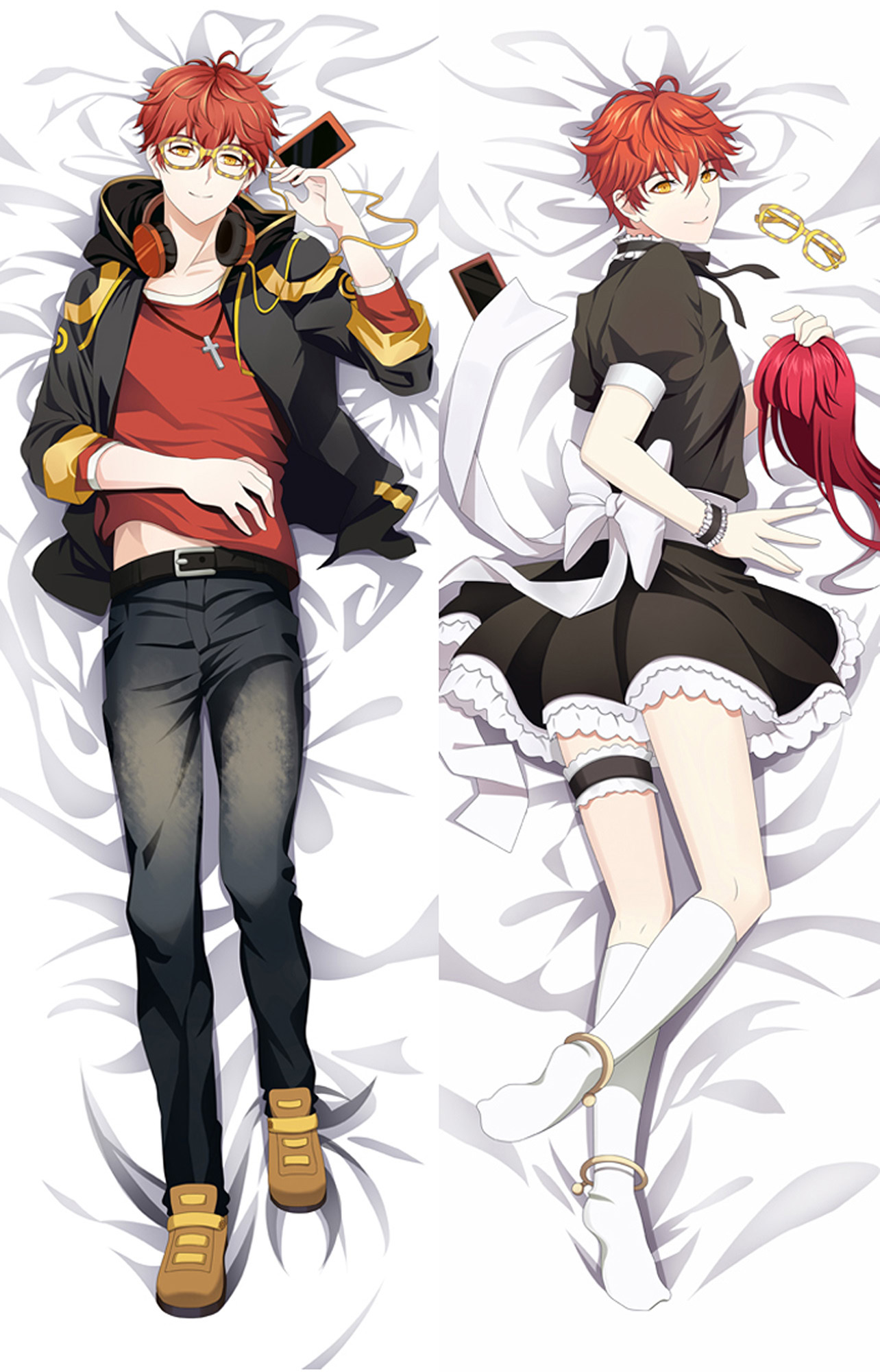 Saeyoung 707 from Mystic Messenger dakimakura cover