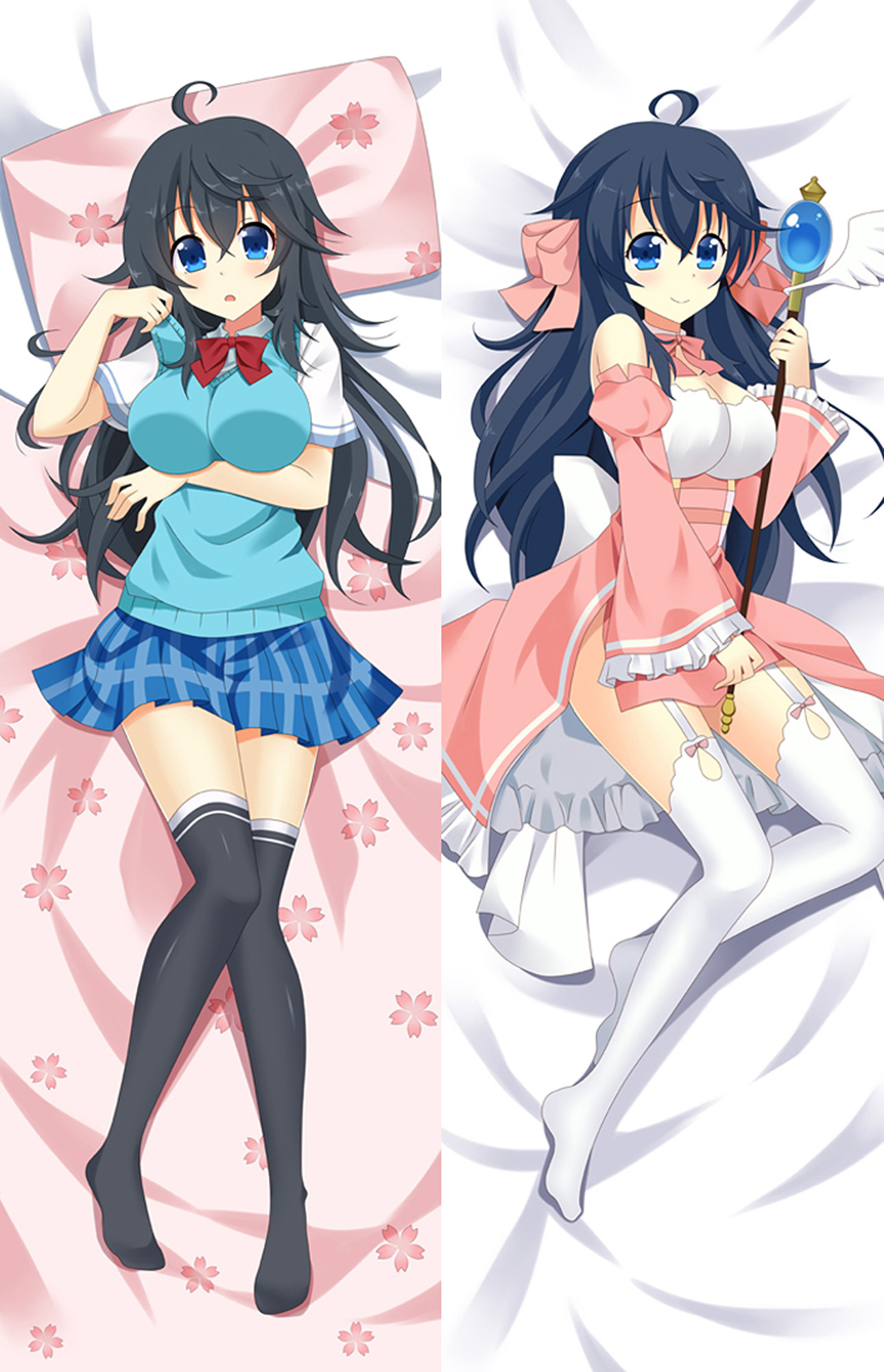 Ako Tamaki from And you thought there is never a girl online dakimakura cover