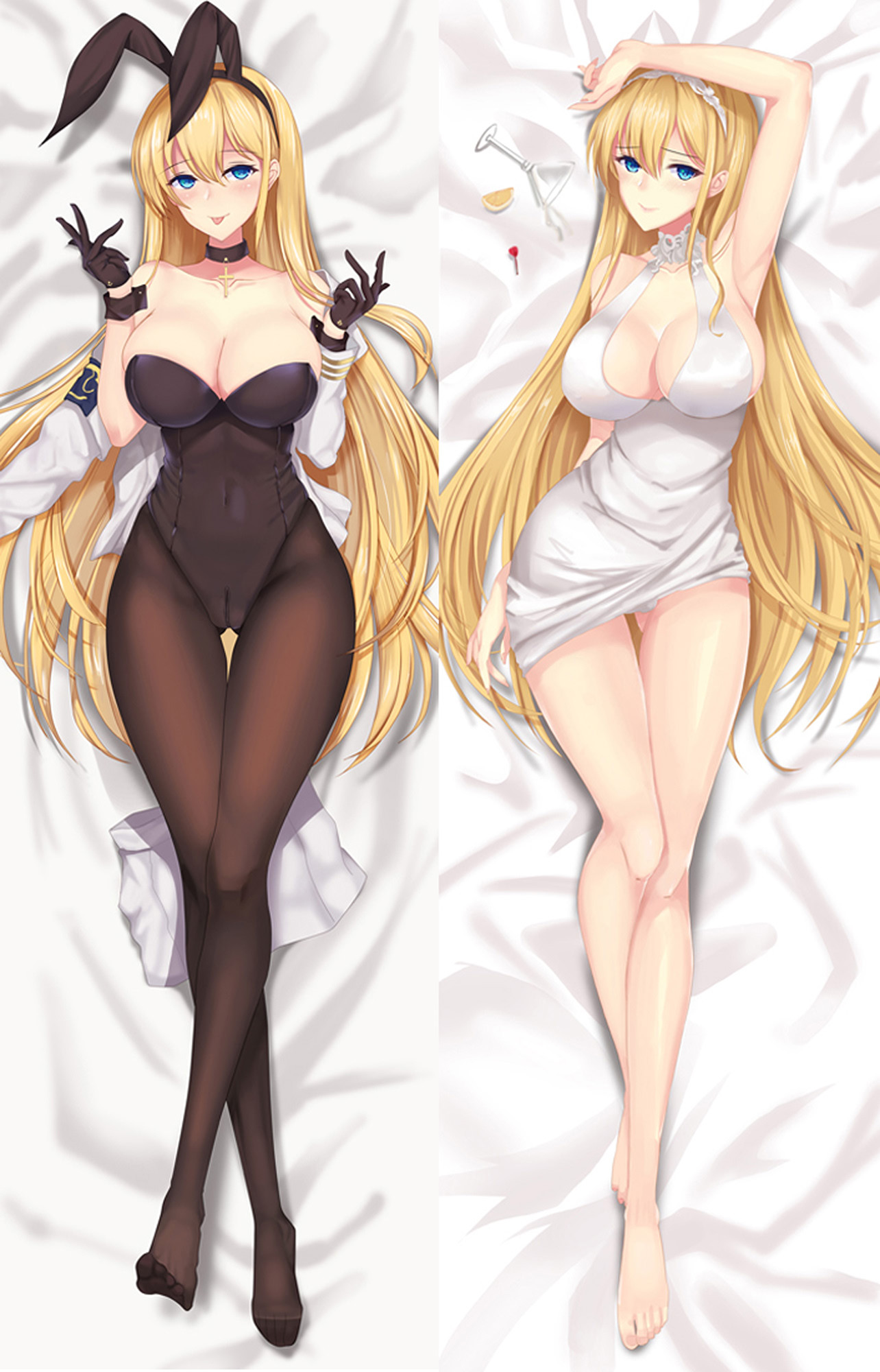 North Carolina from Azur Lane dakimakura cover