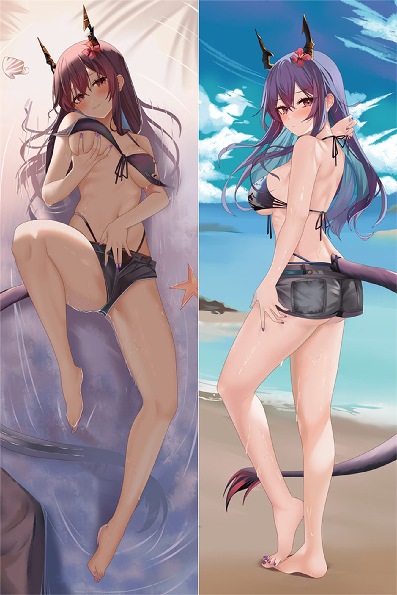 Chen from Arknights dakimakura cover
