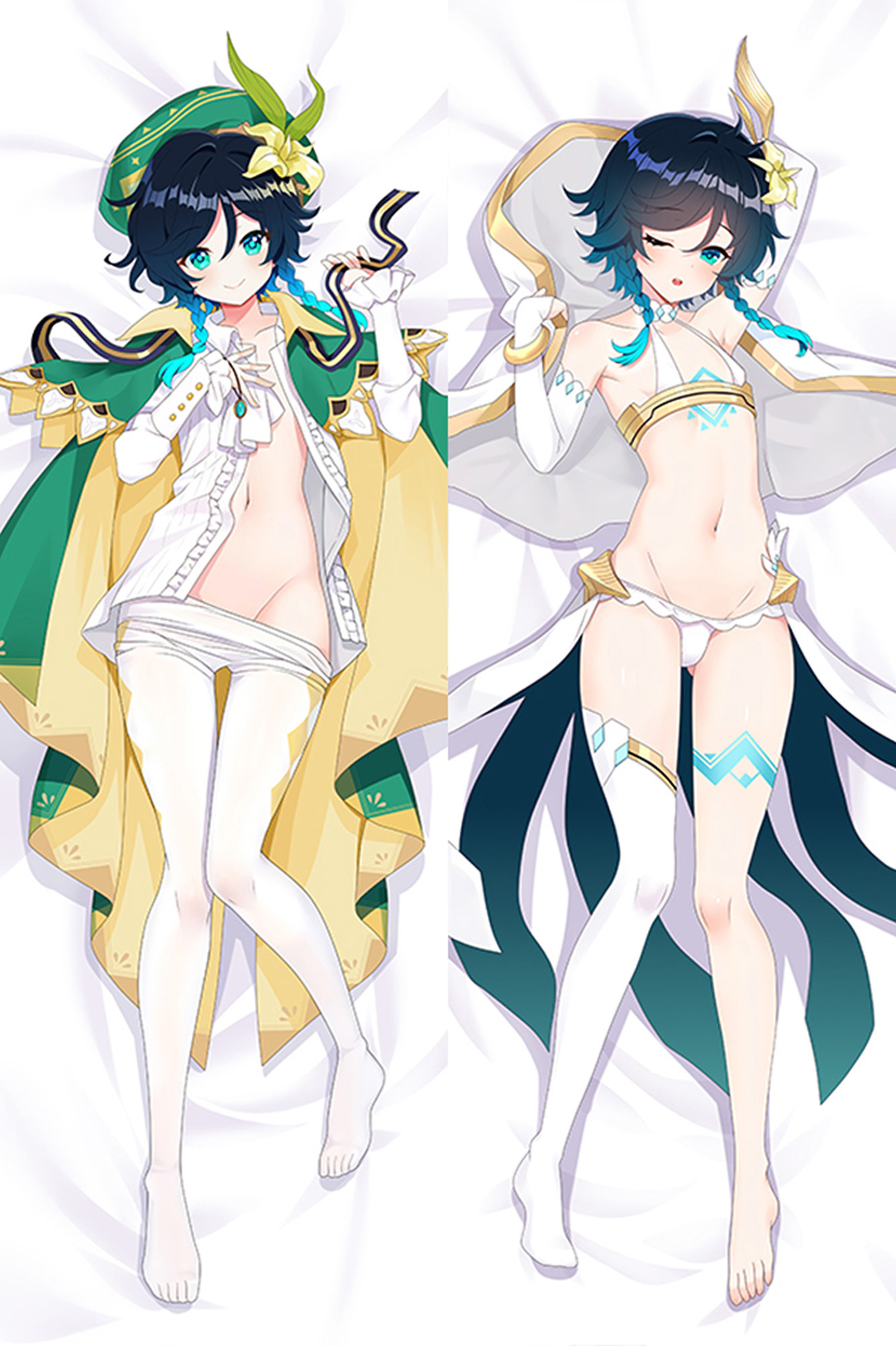 Venti from Genshin Impact dakimakura cover