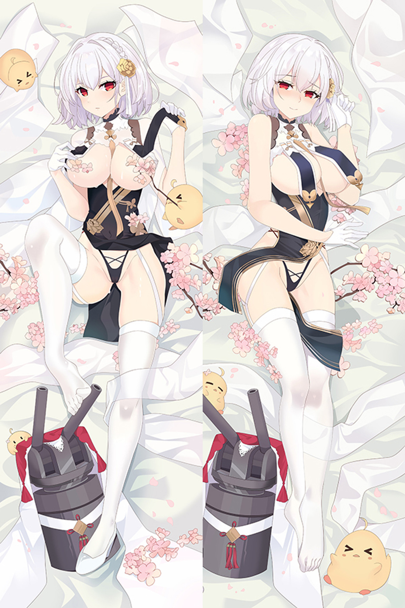 Sirius from Azur Lane dakimakura cover