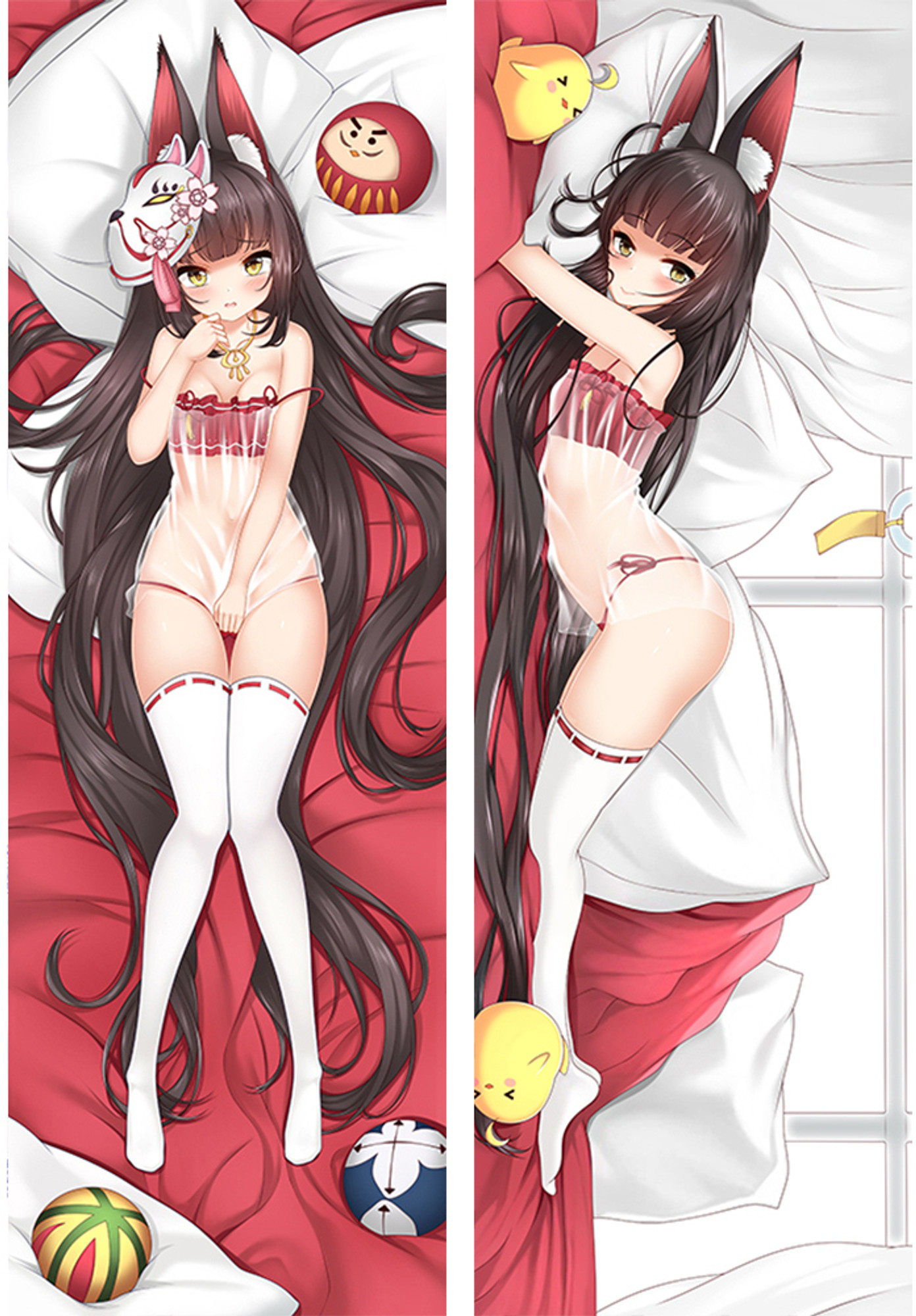 Nagato from Azur Lane dakimakura cover