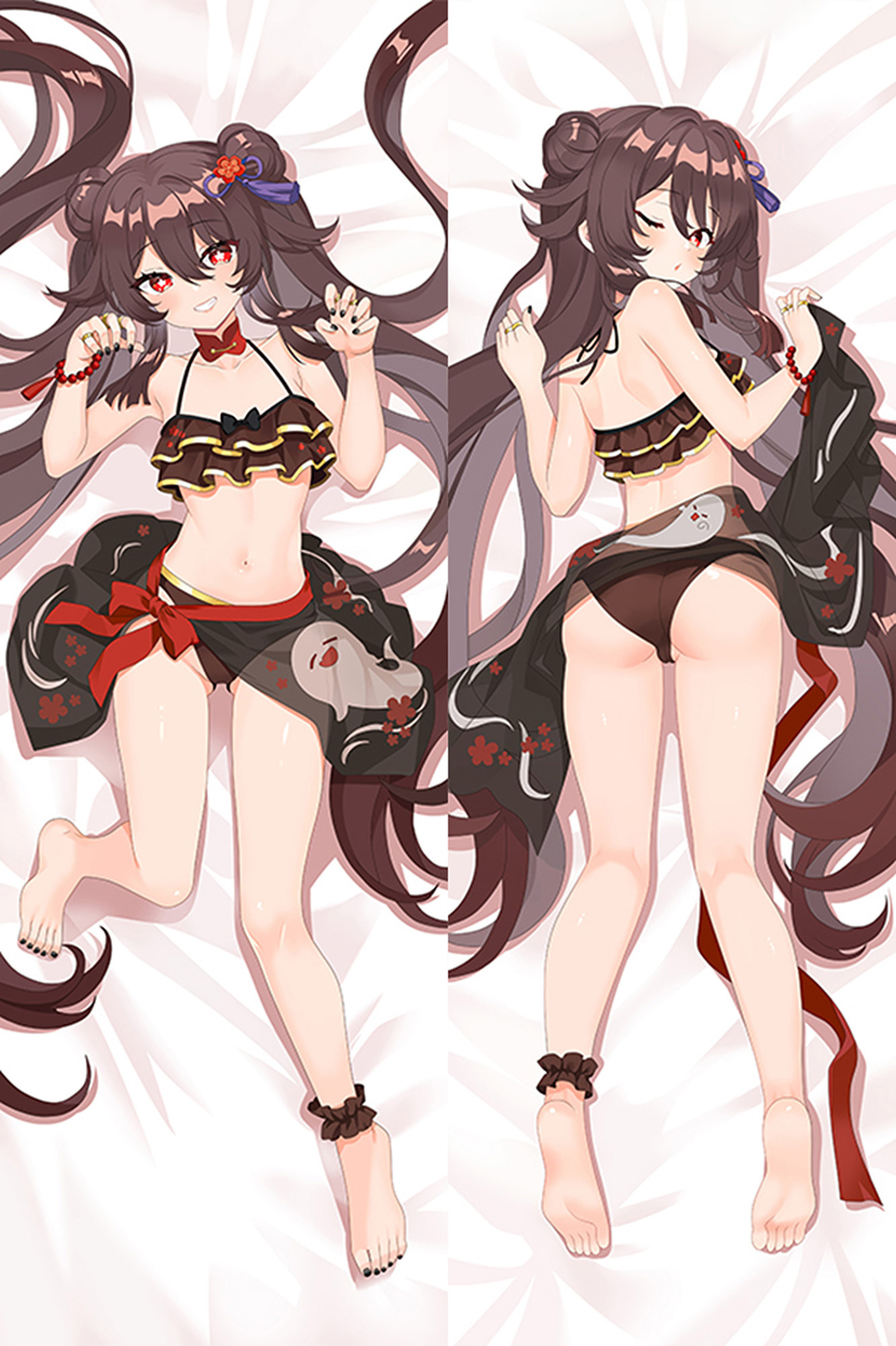 Hu Tao from Genshin Impact dakimakura cover