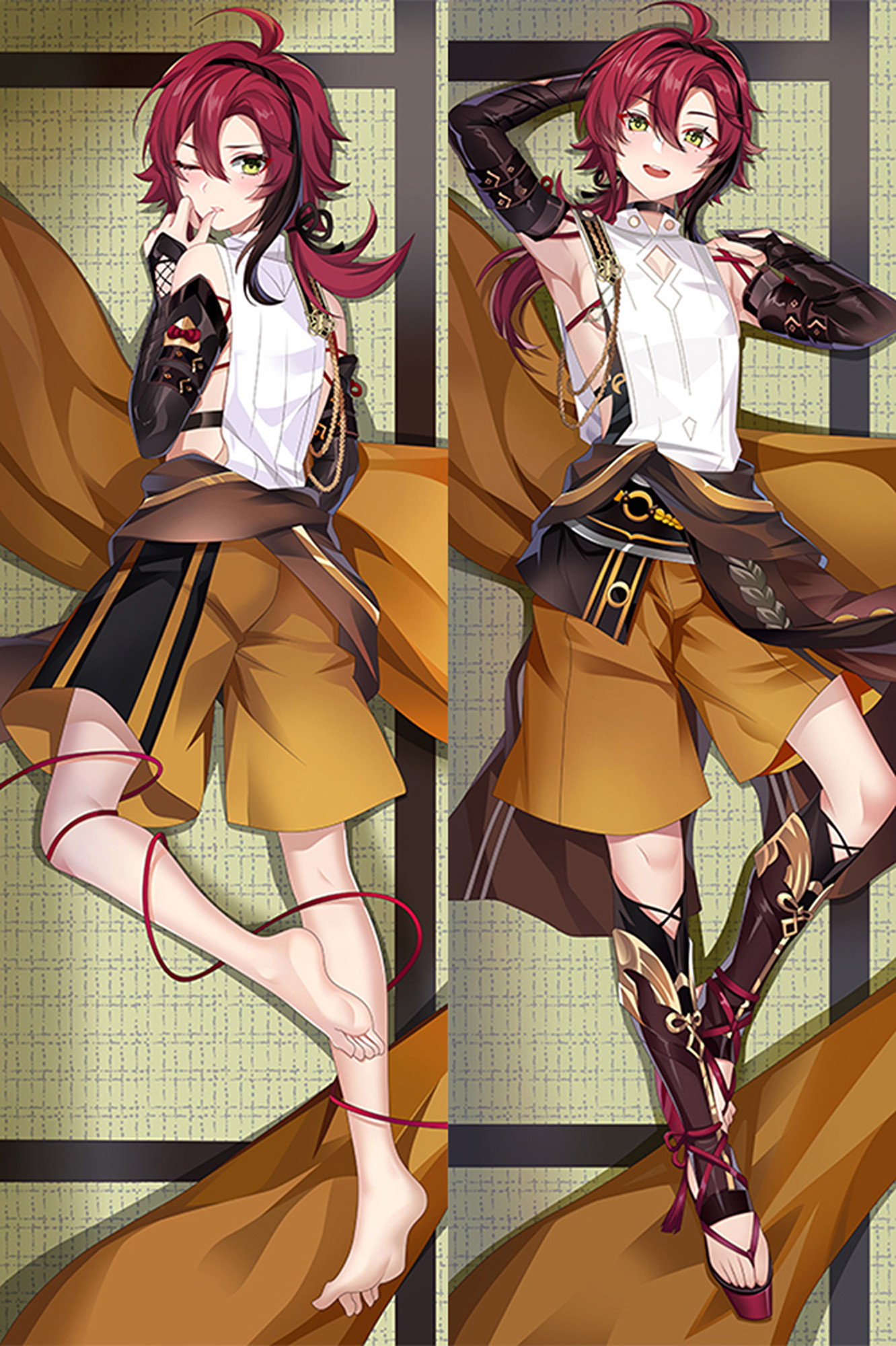Shikanoin Heizou from Genshin Impact dakimakura cover