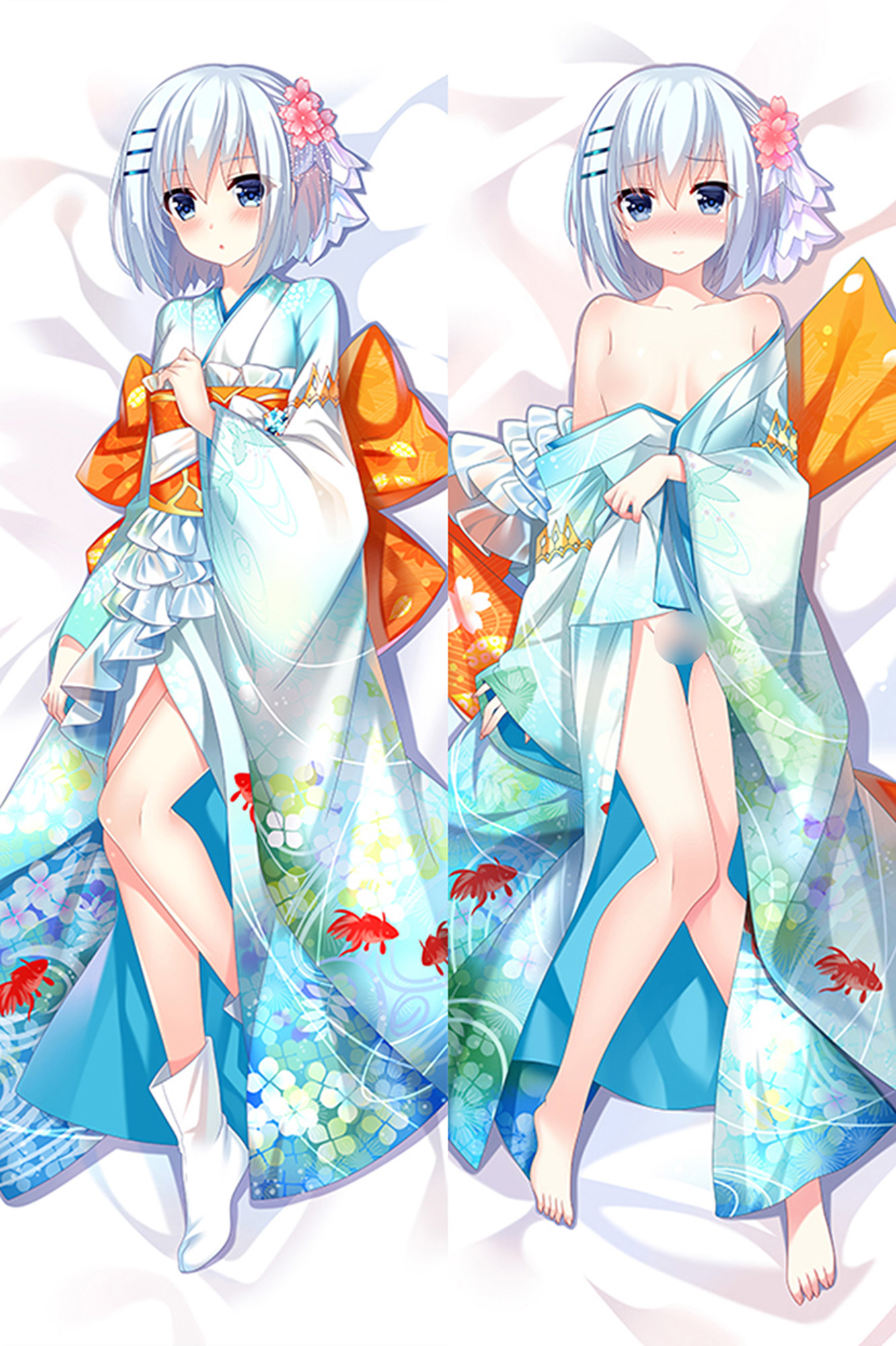 Origami Tobiichi from Date A Live 18+ dakimakura cover