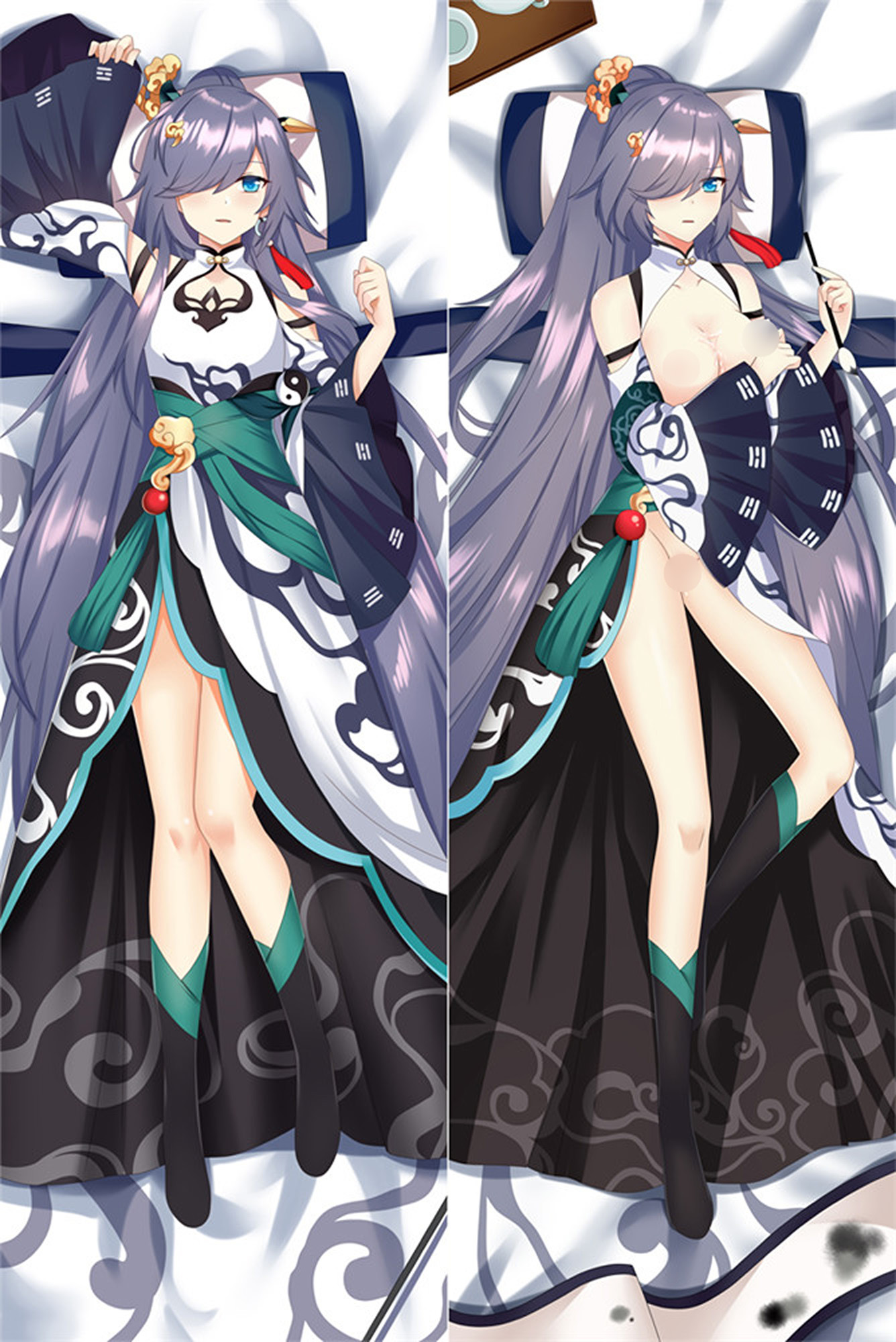 Fu Hua from Honkai Impact 18+ dakimakura cover