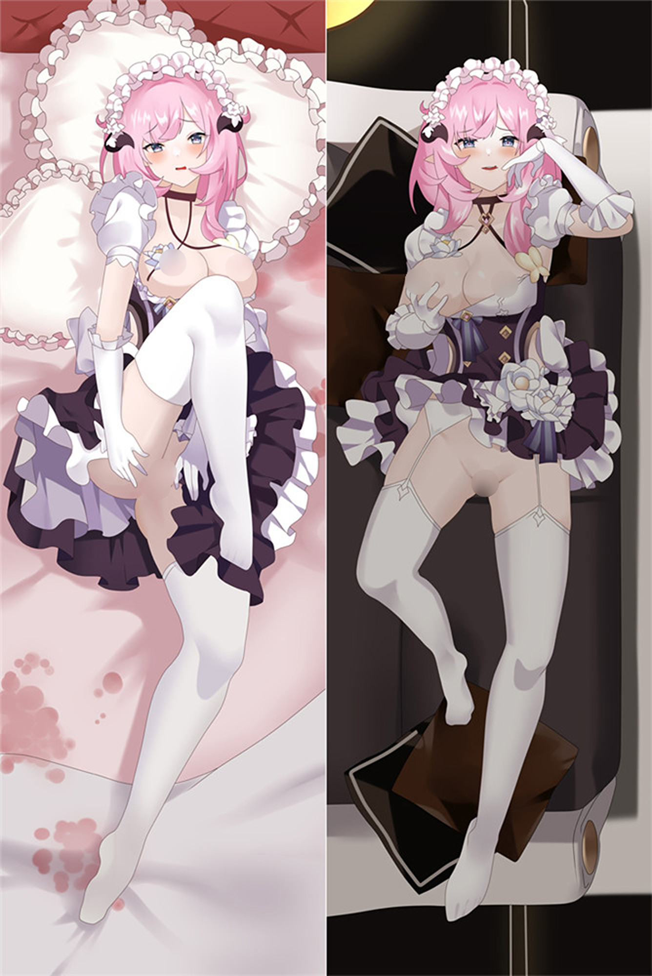 Elysia from Honkai Impact 18+ dakimakura cover