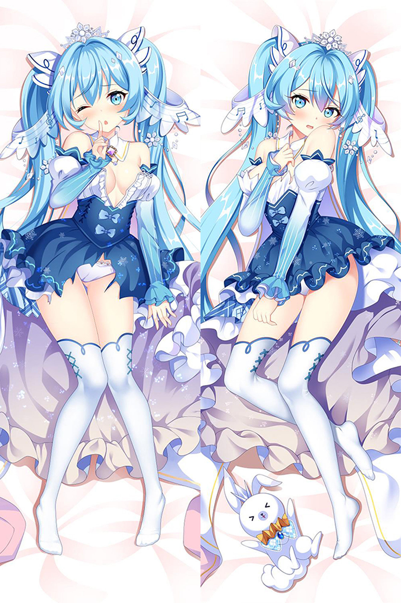 Hatsune Miku from Vocaloid dakimakura cover