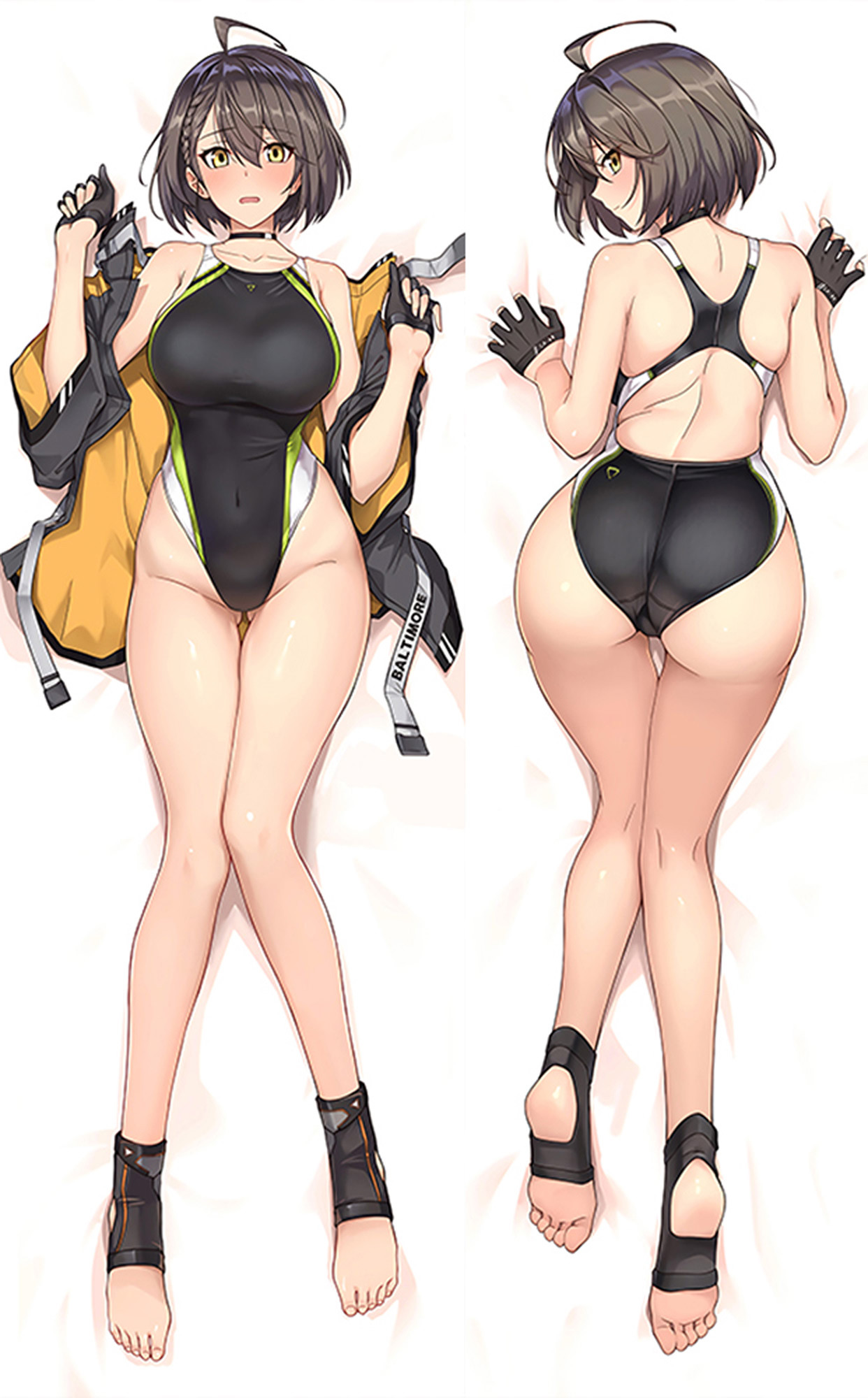 Baltimore from Azur Lane dakimakura cover