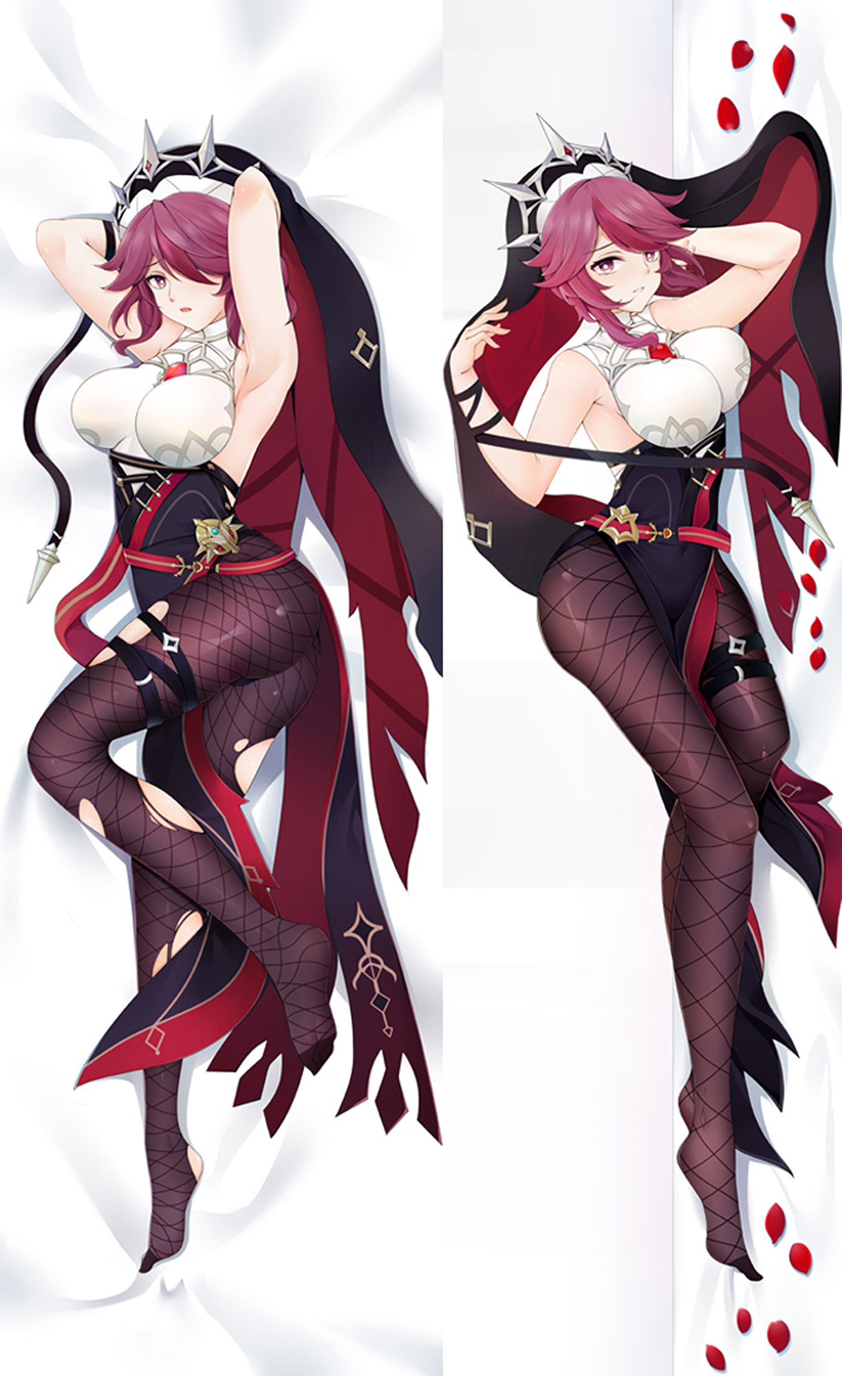Rosaria from Genshin Impact dakimakura cover