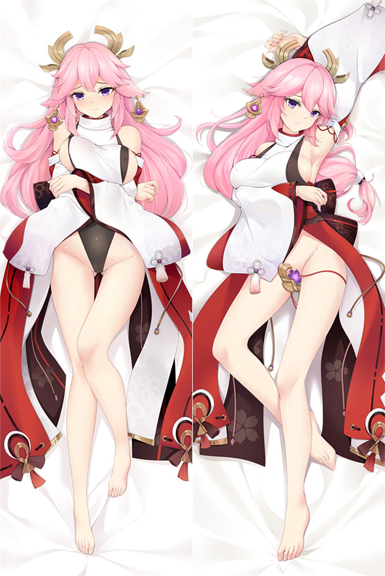 Yae Miko from Genshin Impact dakimakura cover