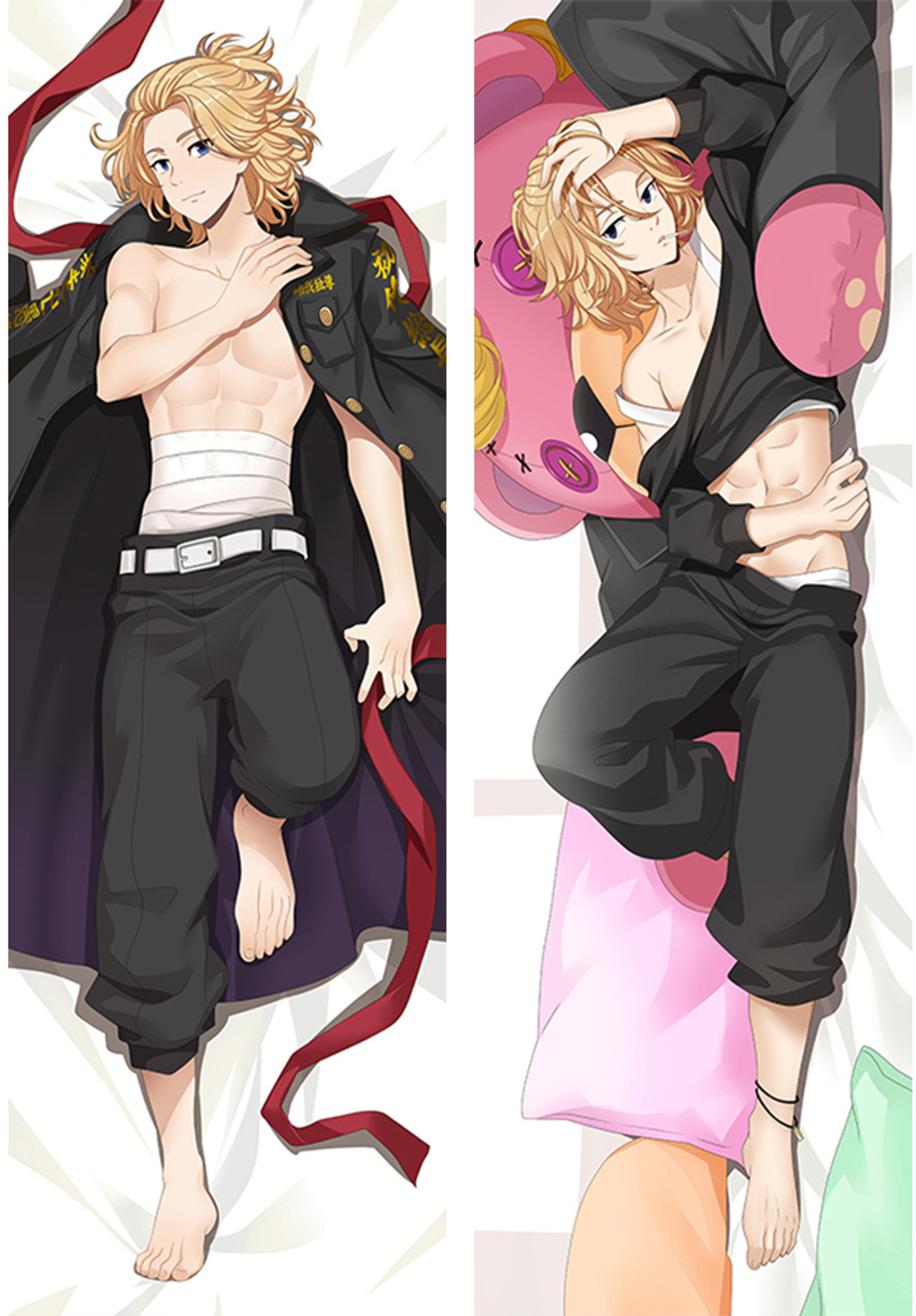 Mikey Manjiro Sano from Tokyo Revengers dakimakura cover