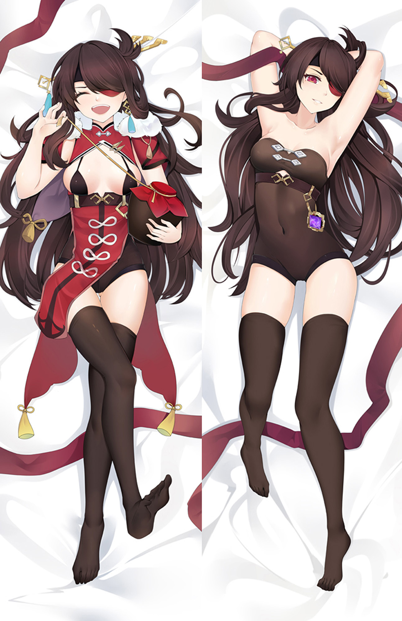 Beidou from Genshin Impact dakimakura cover