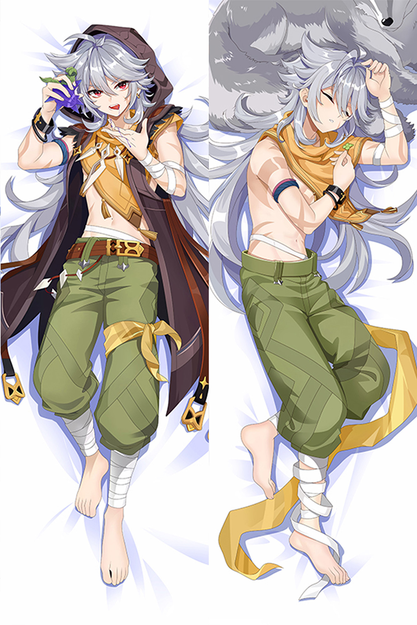 Razor from Genshin Impact dakimakura cover