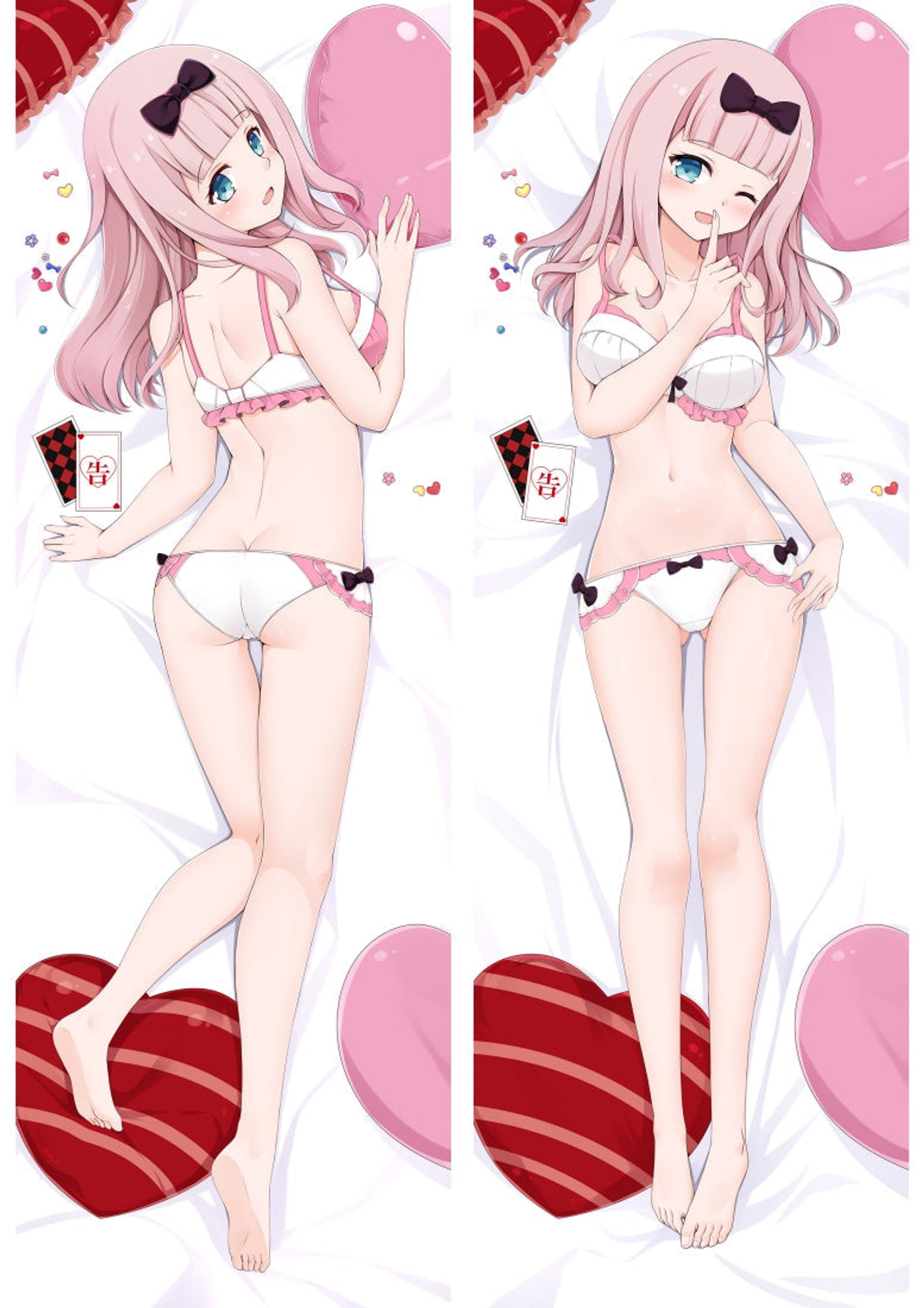 Chika Fujiwara from Kaguya-sama Love Is War dakimakura cover