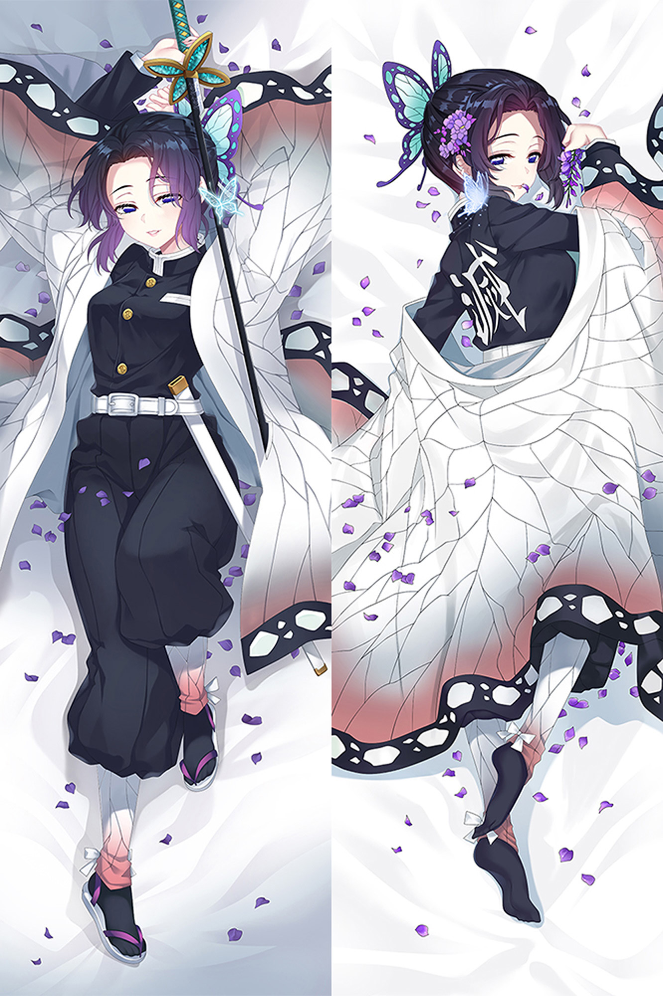Shinobu Kocho from Demon Slayer dakimakura cover