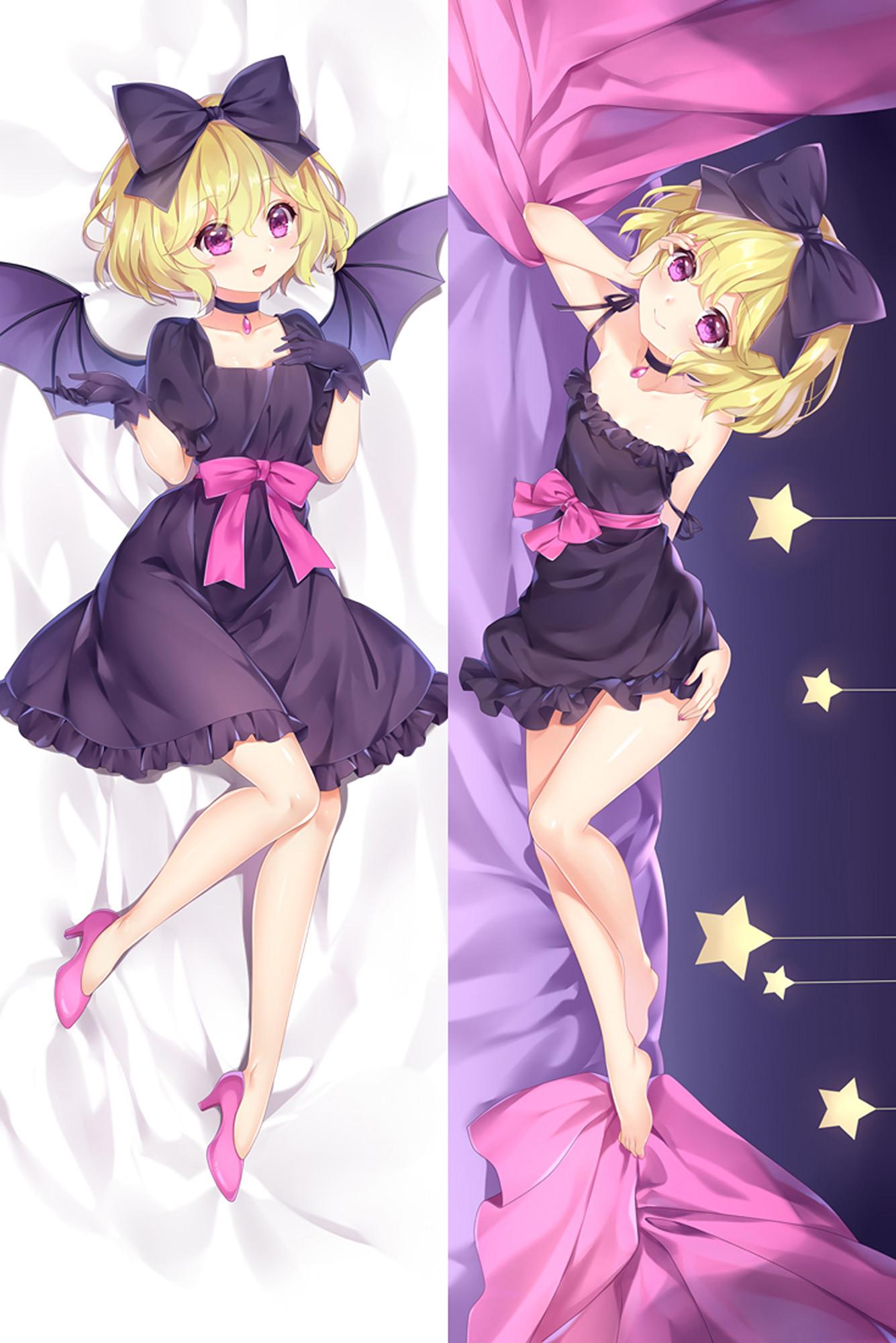 Ellie from Ms Vampire Who Lives in My Neighborhood dakimakura cover