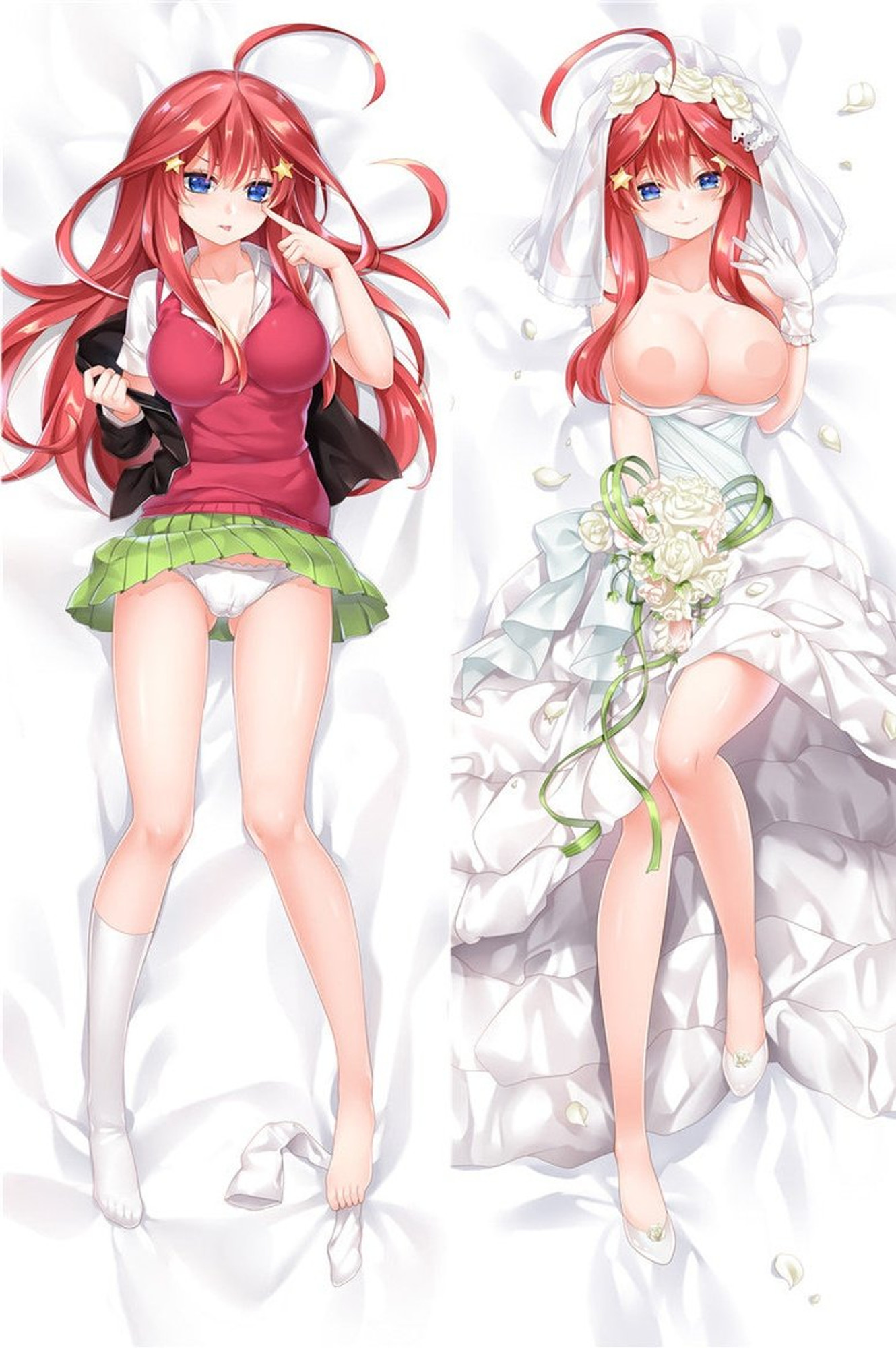 Itsuki Nakano from Quintessential Quintuplets 18+ dakimakura cover
